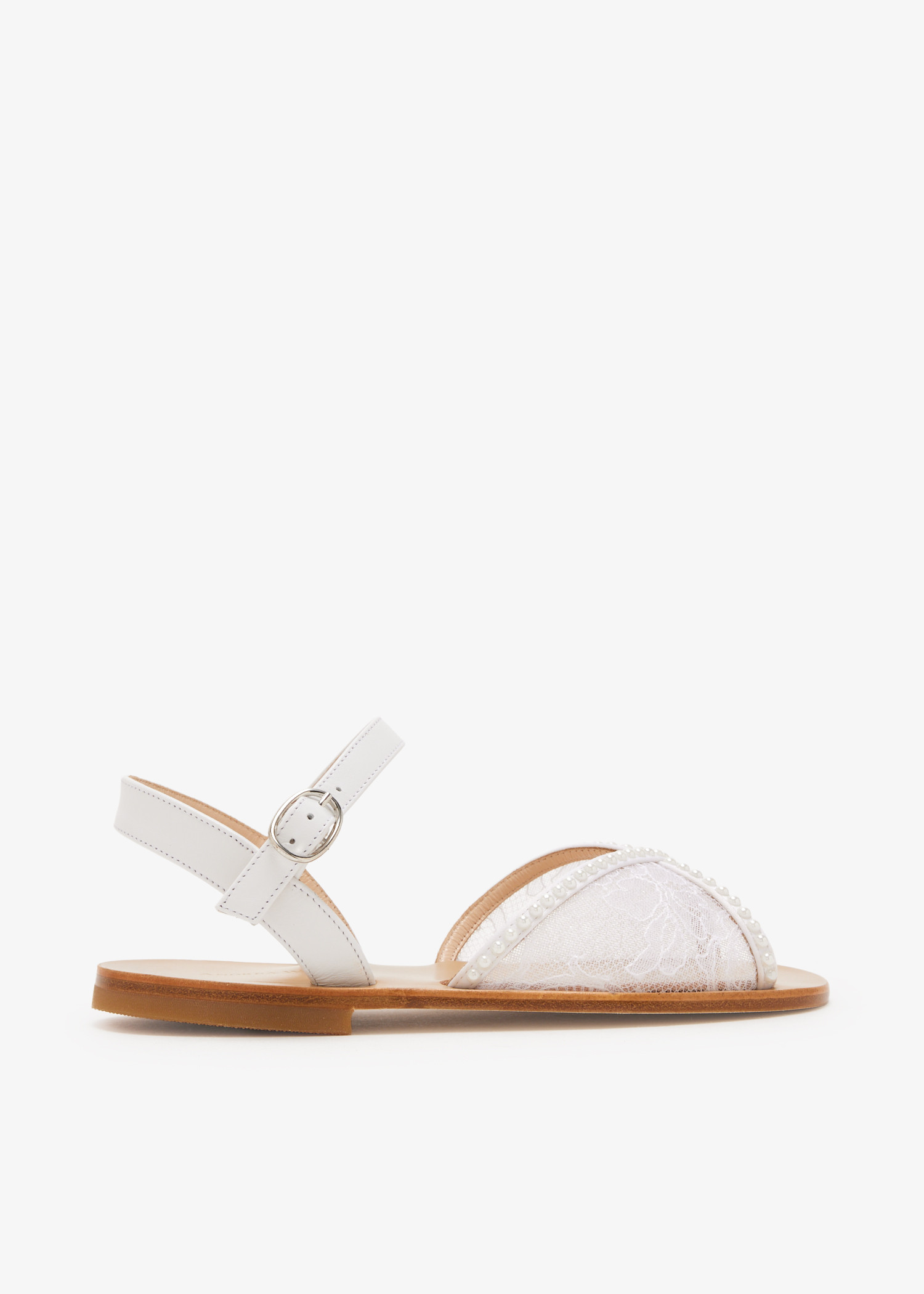 

Katy mini glitz sandals, White