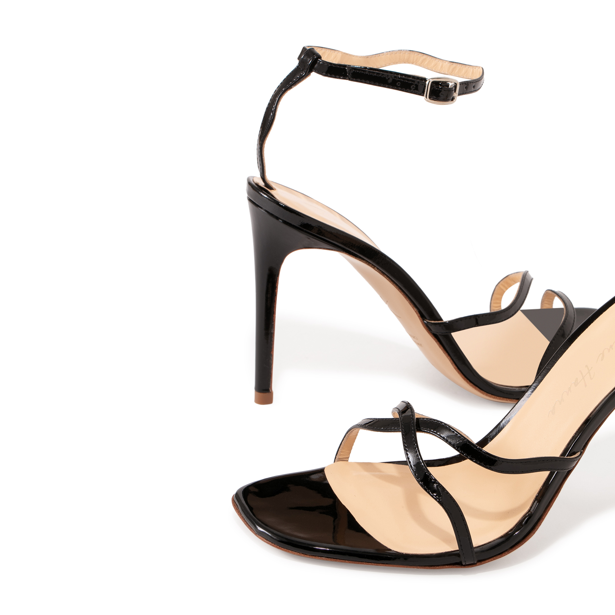 

Demi sandals, Black