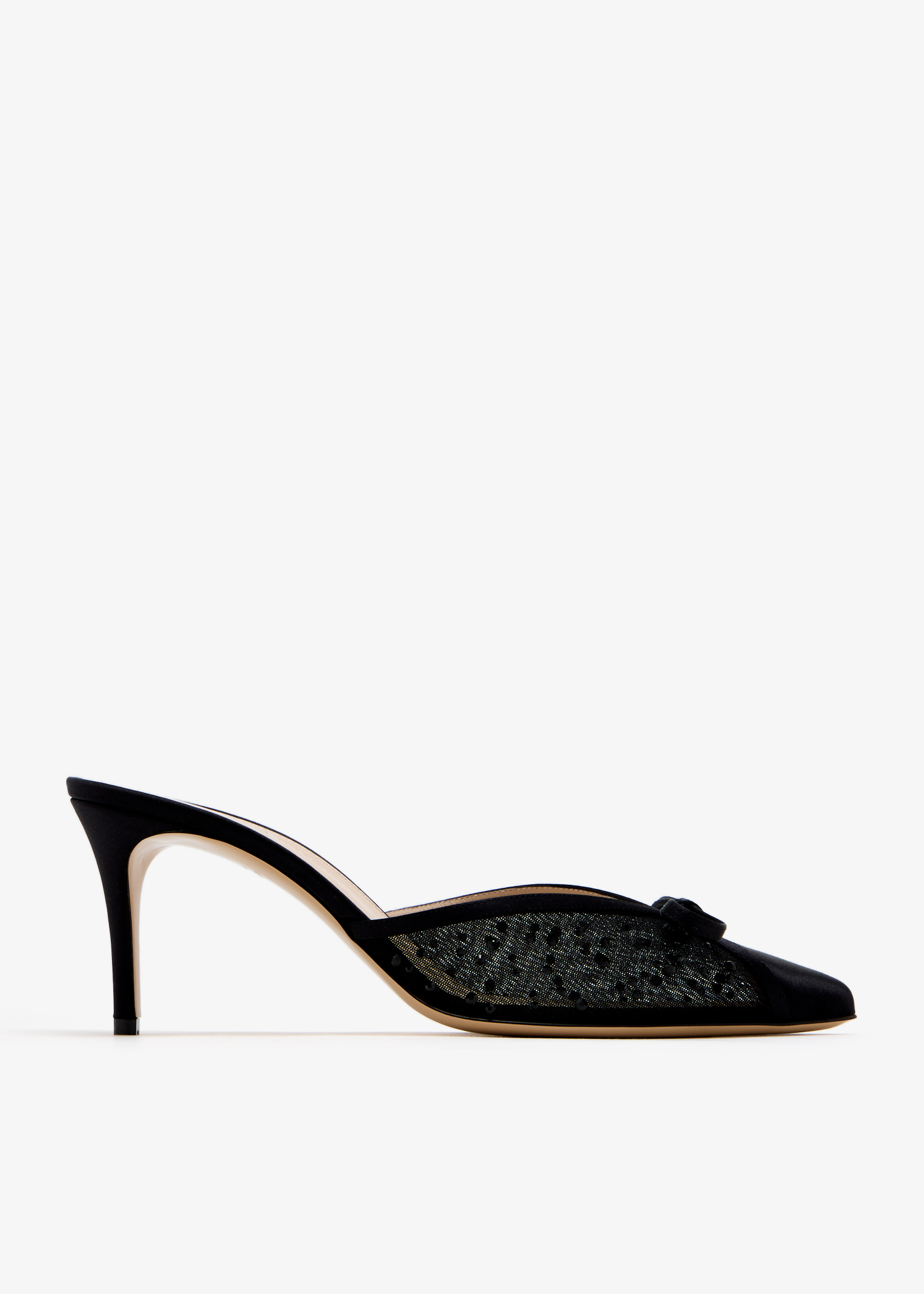 

Kris Glitz mules, Black