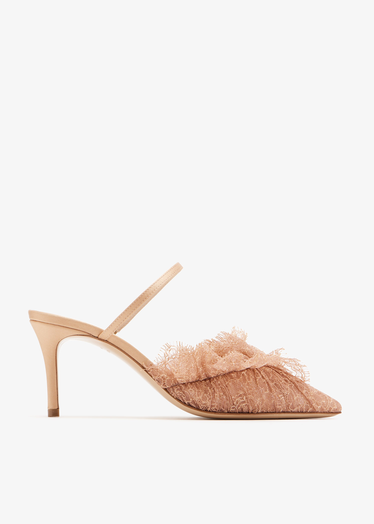 

Franca 75 mules, Beige