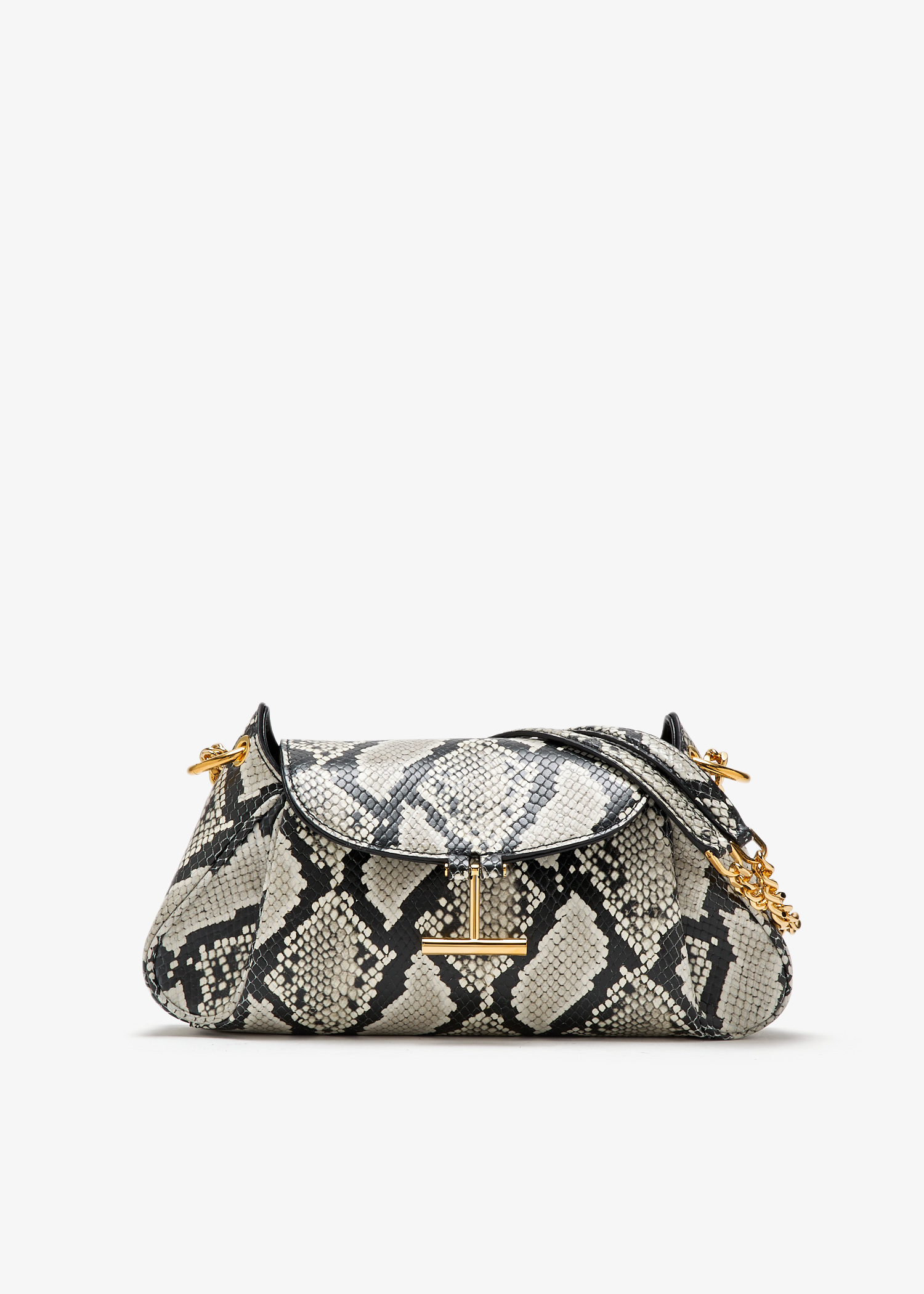 

Tara chain shoulder bag, Animal printed