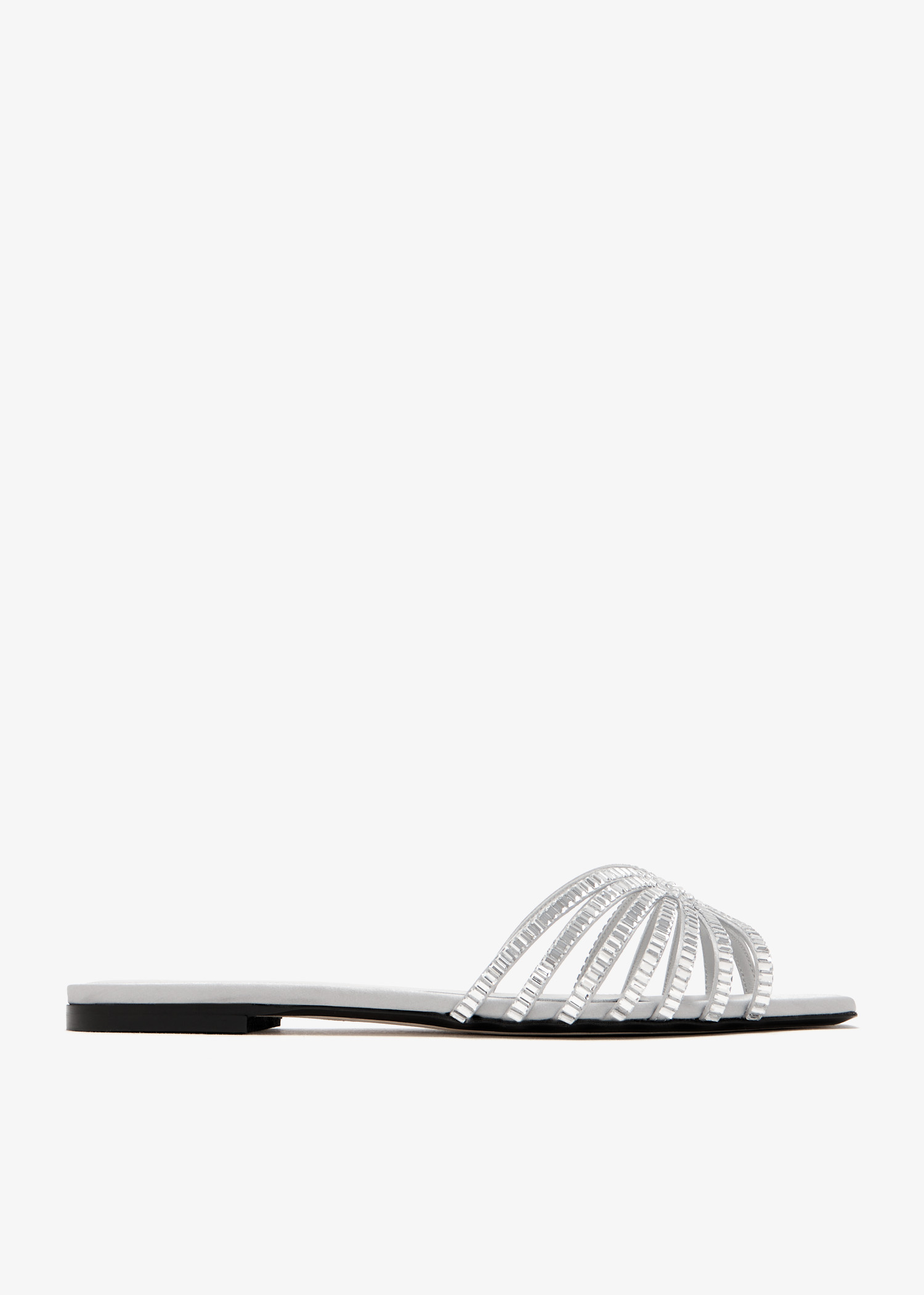 

Sole flat sandals, Silver