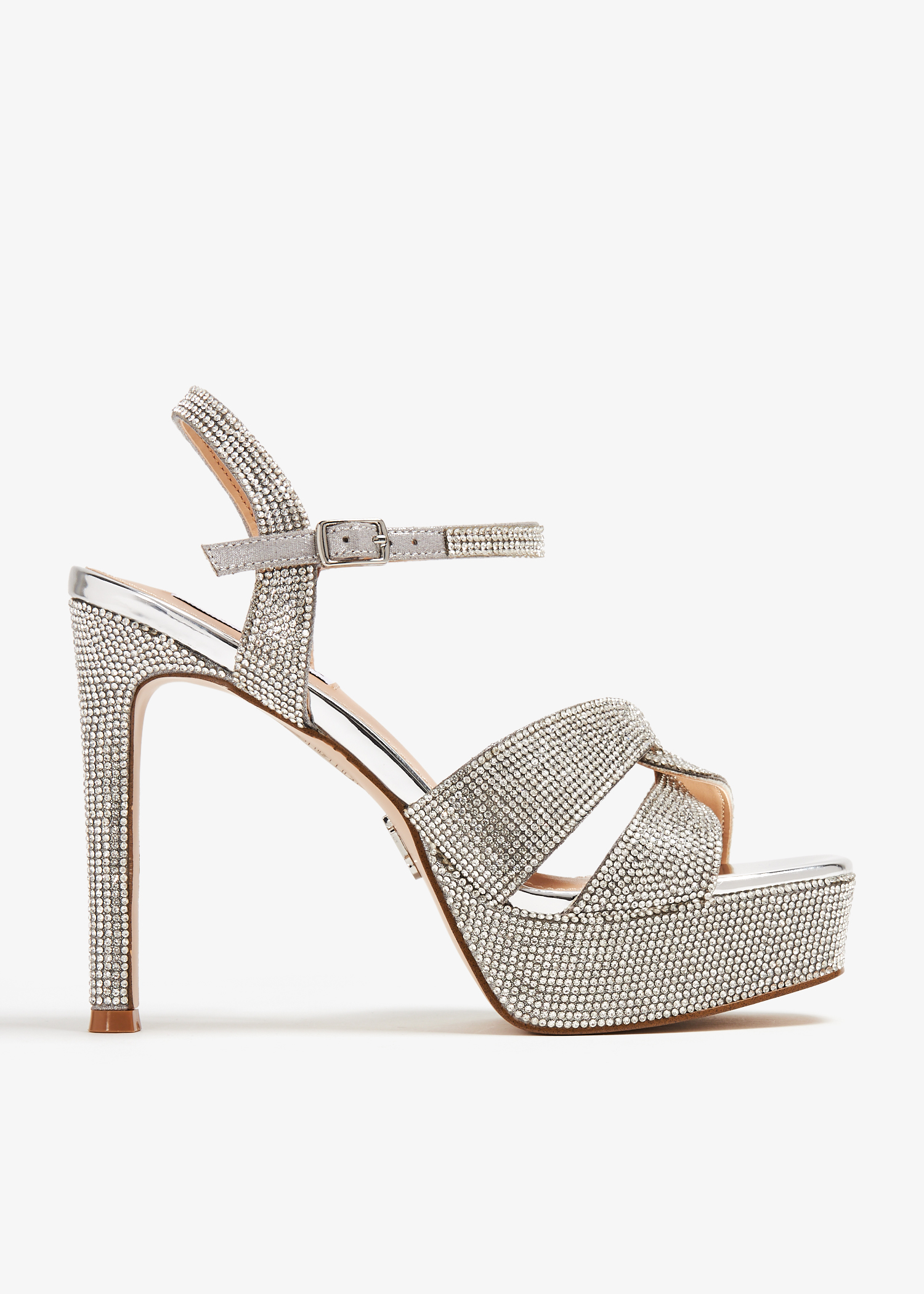 

Lavisher platform sandals, Silver