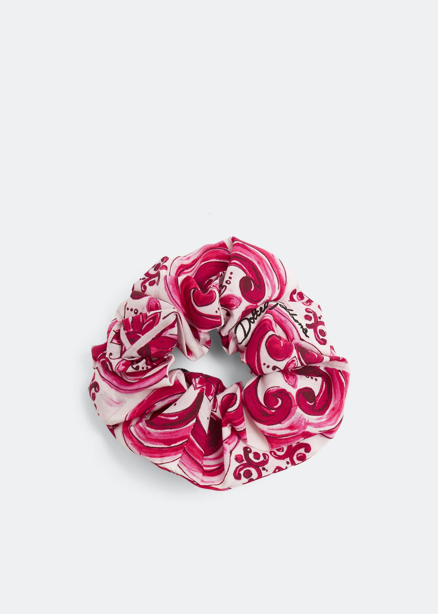 

Majolica-print scrunchie, Prints