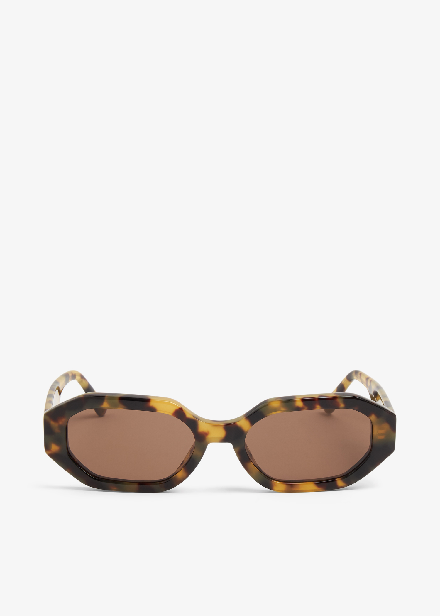 

x The Attico Irene T-shell sunglasses, Animal print