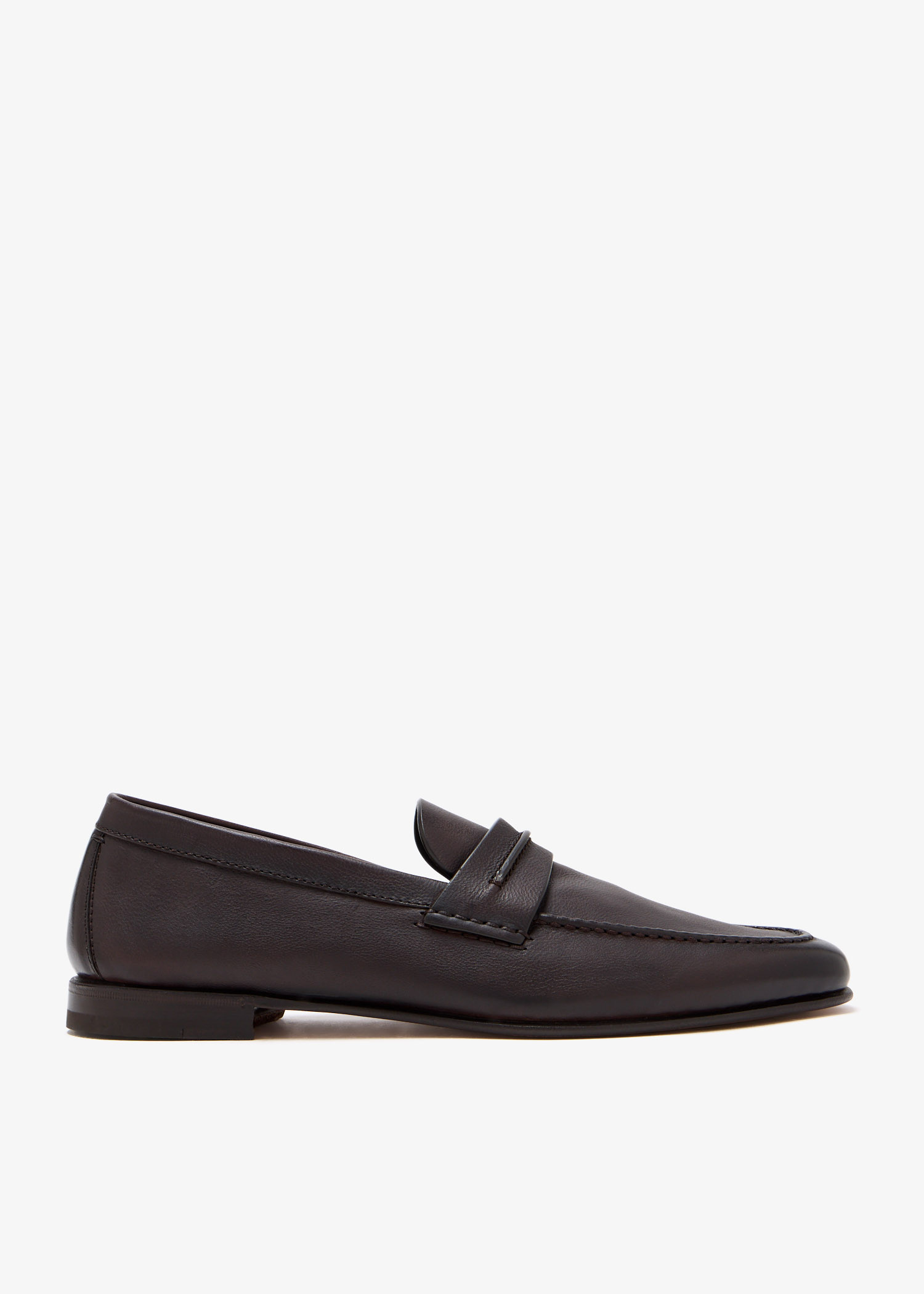 

Leather loafers, Brown