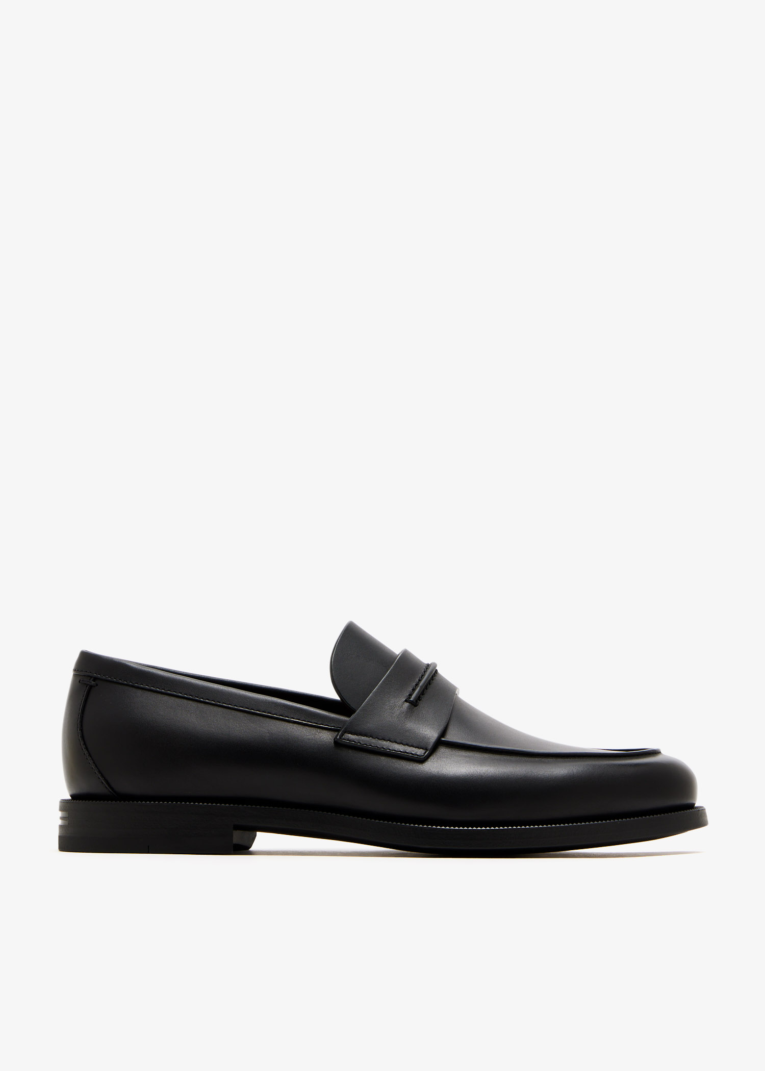 

Leather loafers, Black