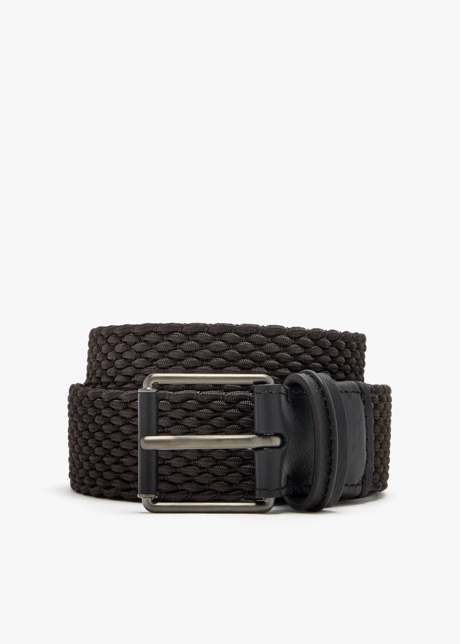 

Braided belt, Brown