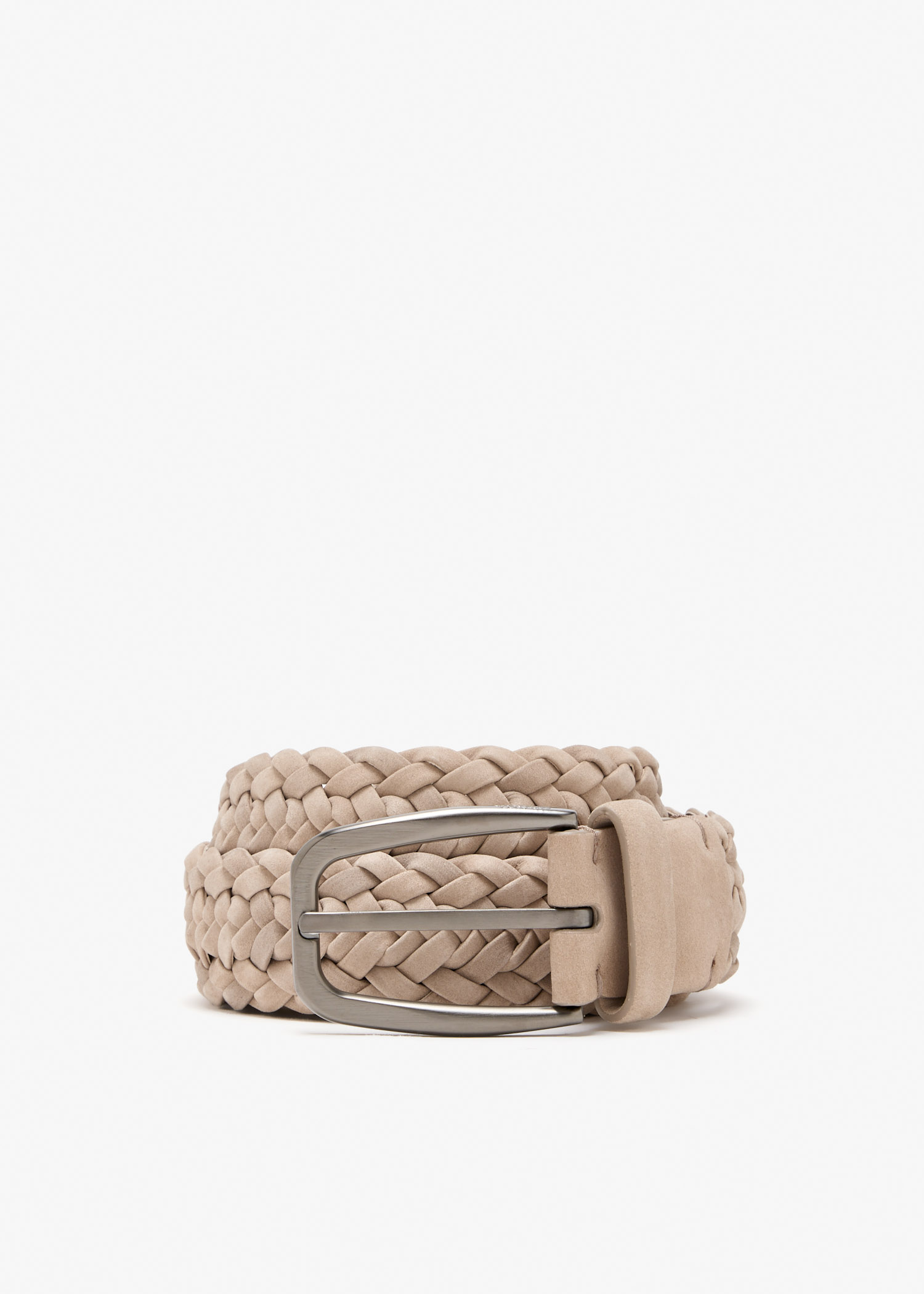 

Nubuck belt, Beige