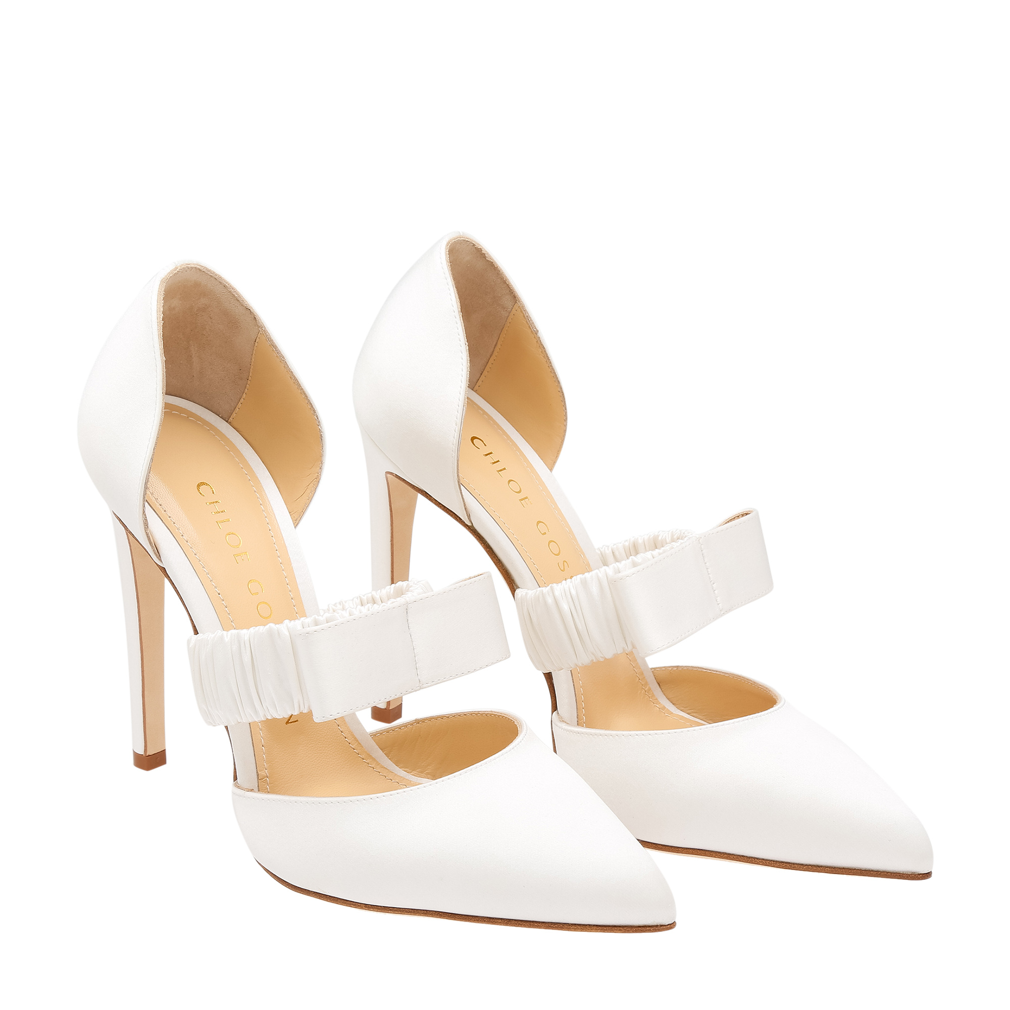 

Lily pumps, White