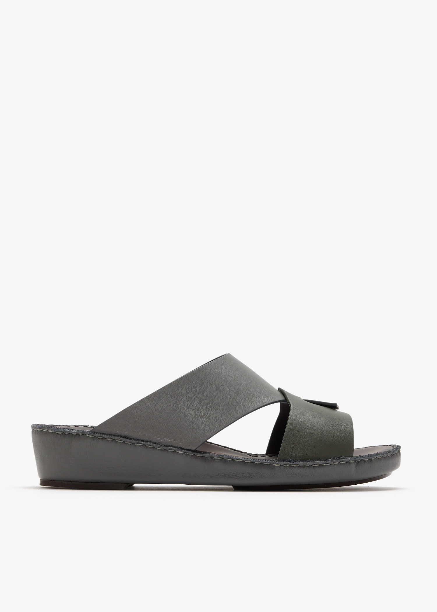 

Piega Cucire Duo sandals, Khaki