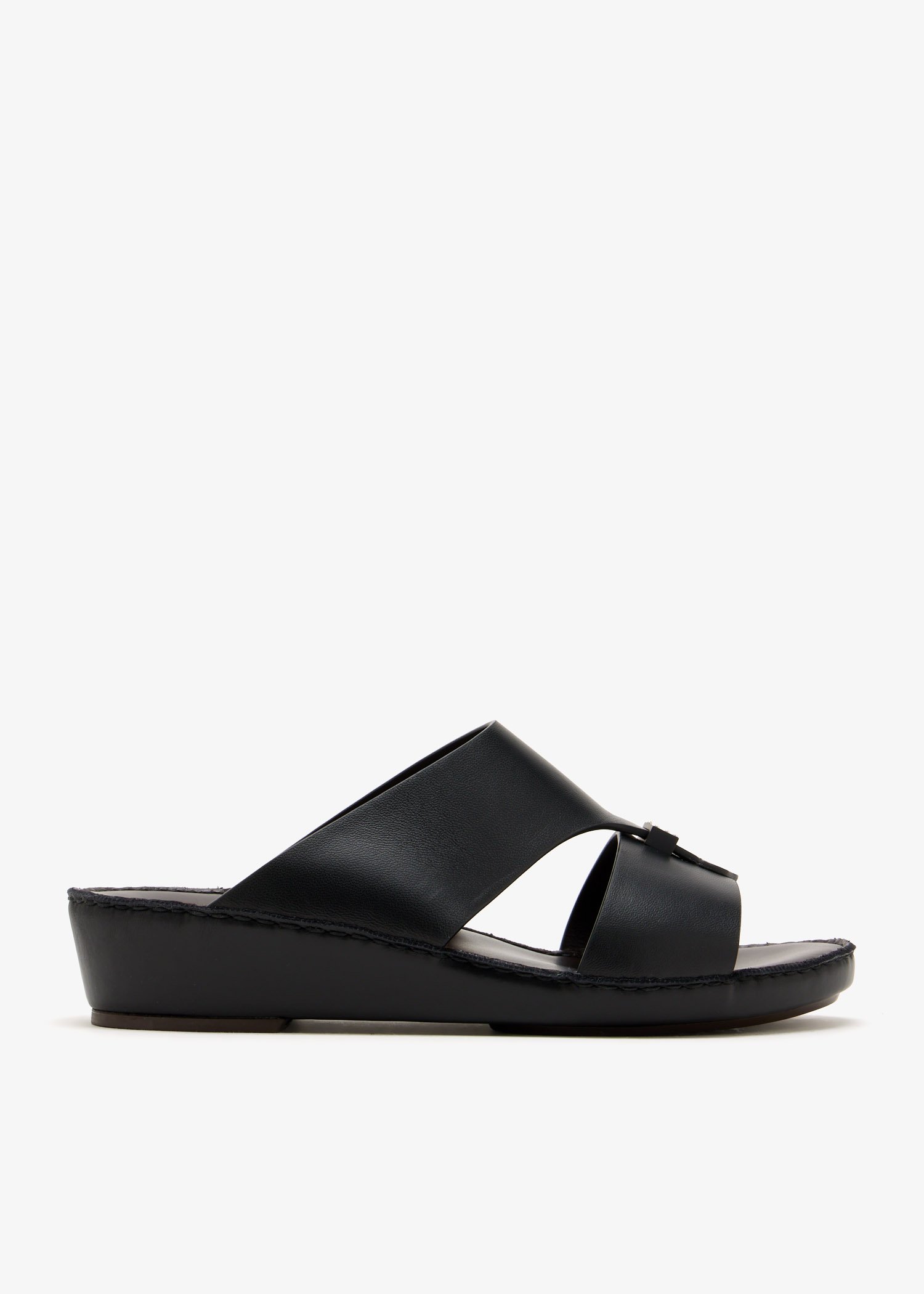

Cinghia Basilare nappa leather sandals, Black