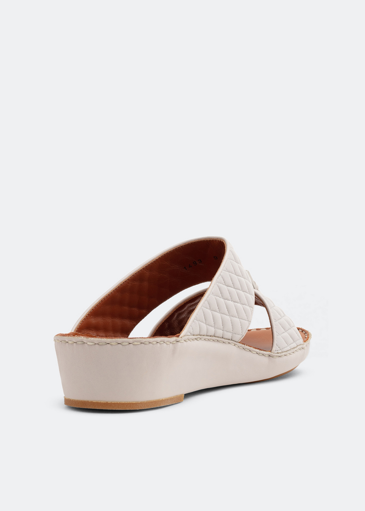 

Cinghia leather sandals, White