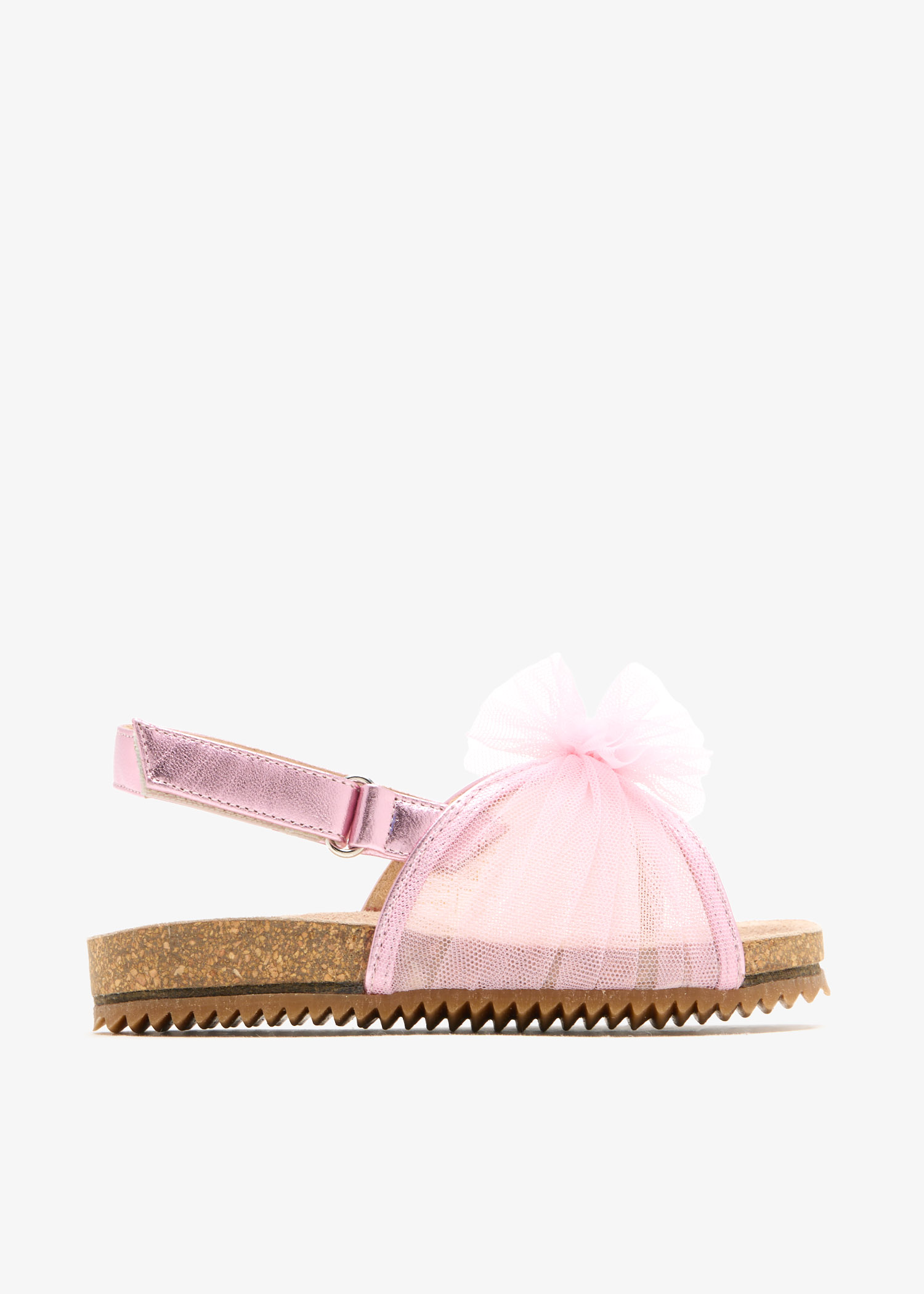 

Lola mini cork sandals, Pink