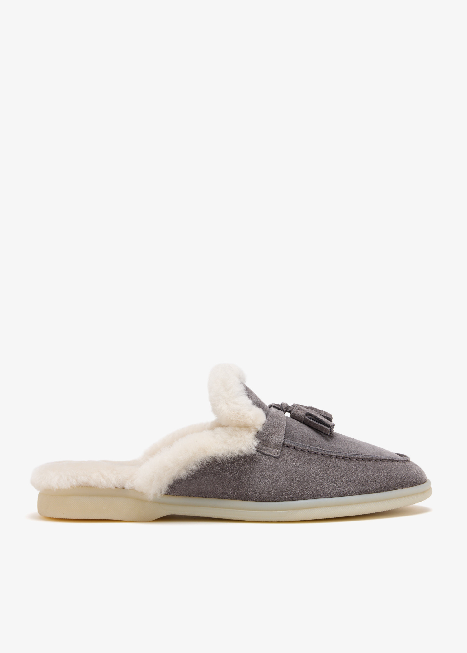 

Lucrezia Fur slippers, Grey