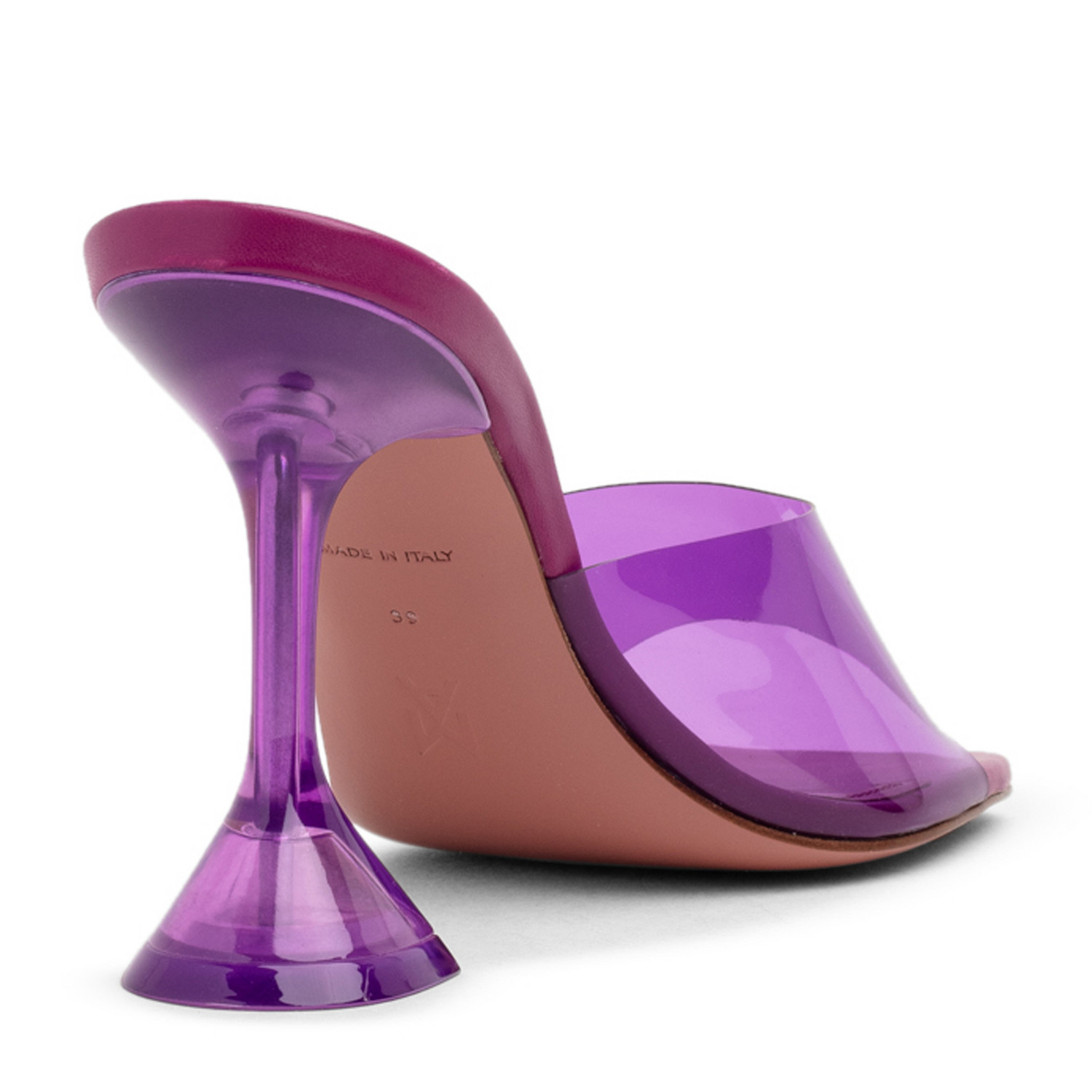 

Lupita Glass mules, Purple