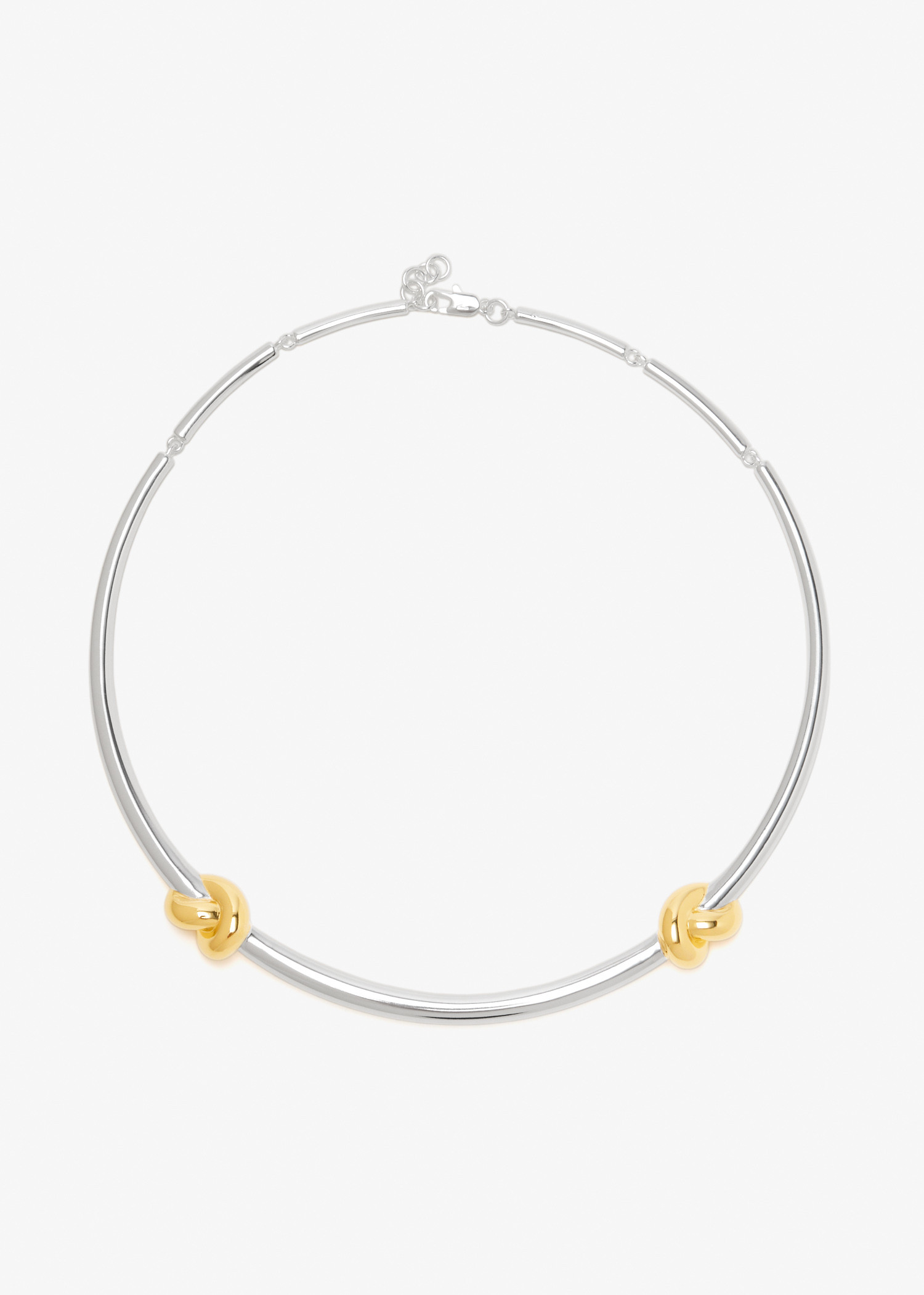 

x Lucy Williams Knot Torque necklace, Gold