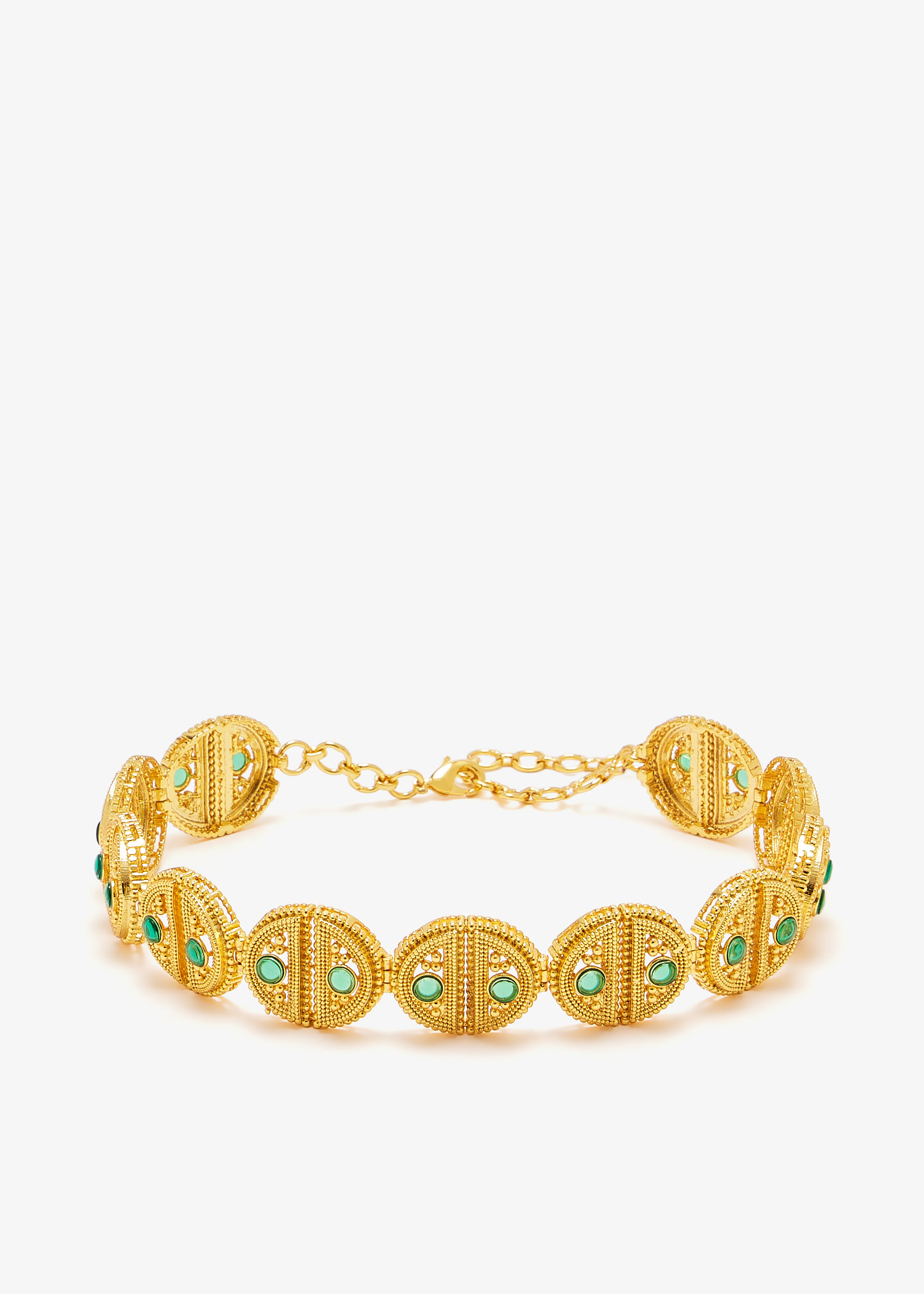 

Ravi Hemisphere choker, Gold