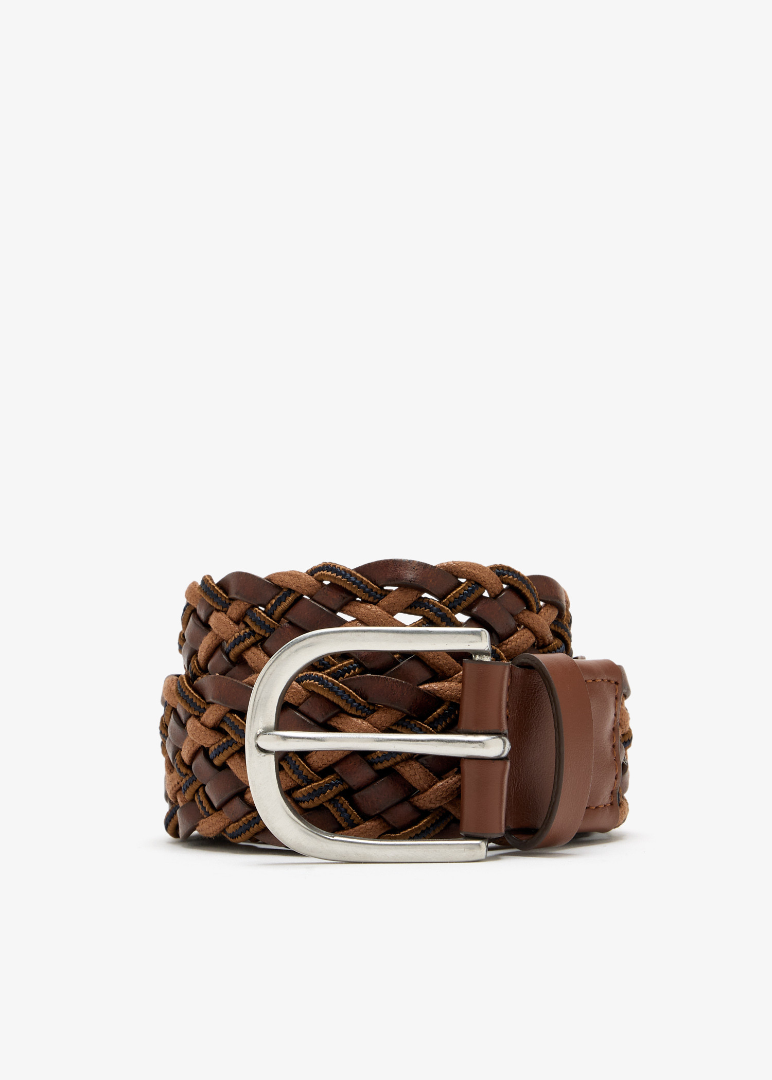 

Mixed Weave belt, Brown