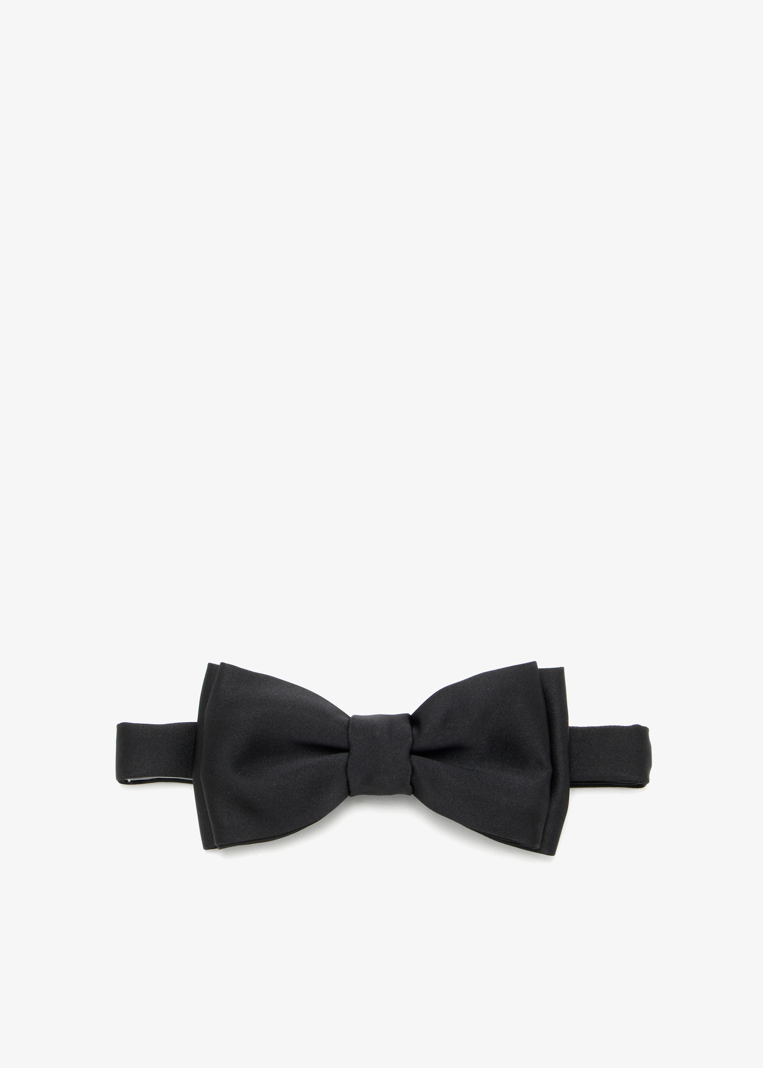 

Satin bow tie, Black