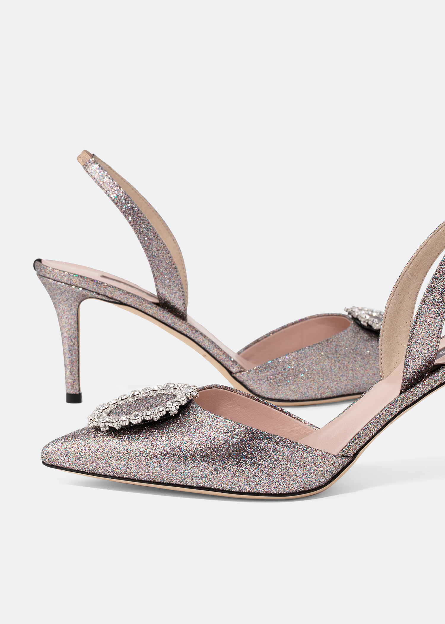 

Mabel pumps, Metallic