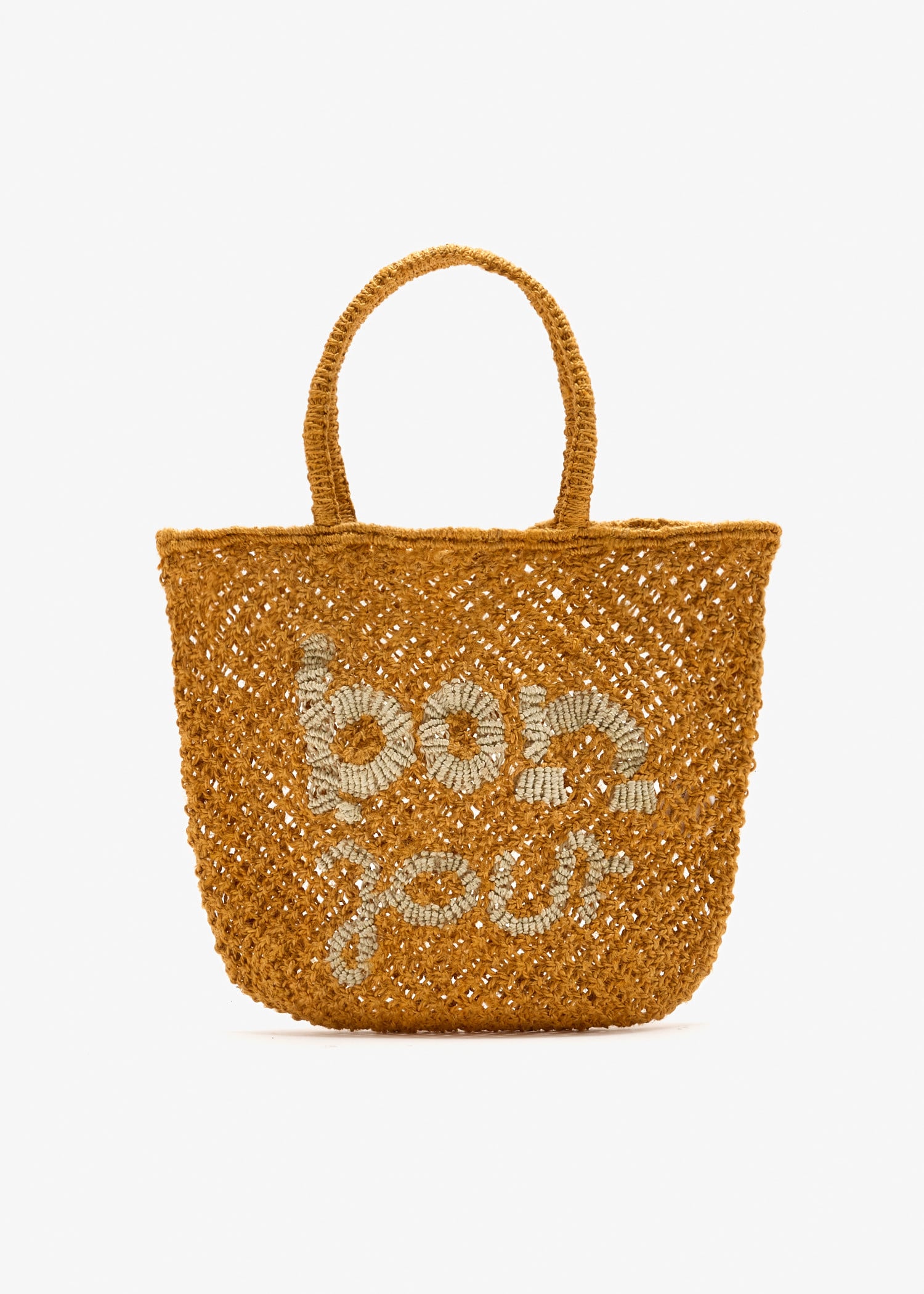 

Bon Jour tote bag, Yellow