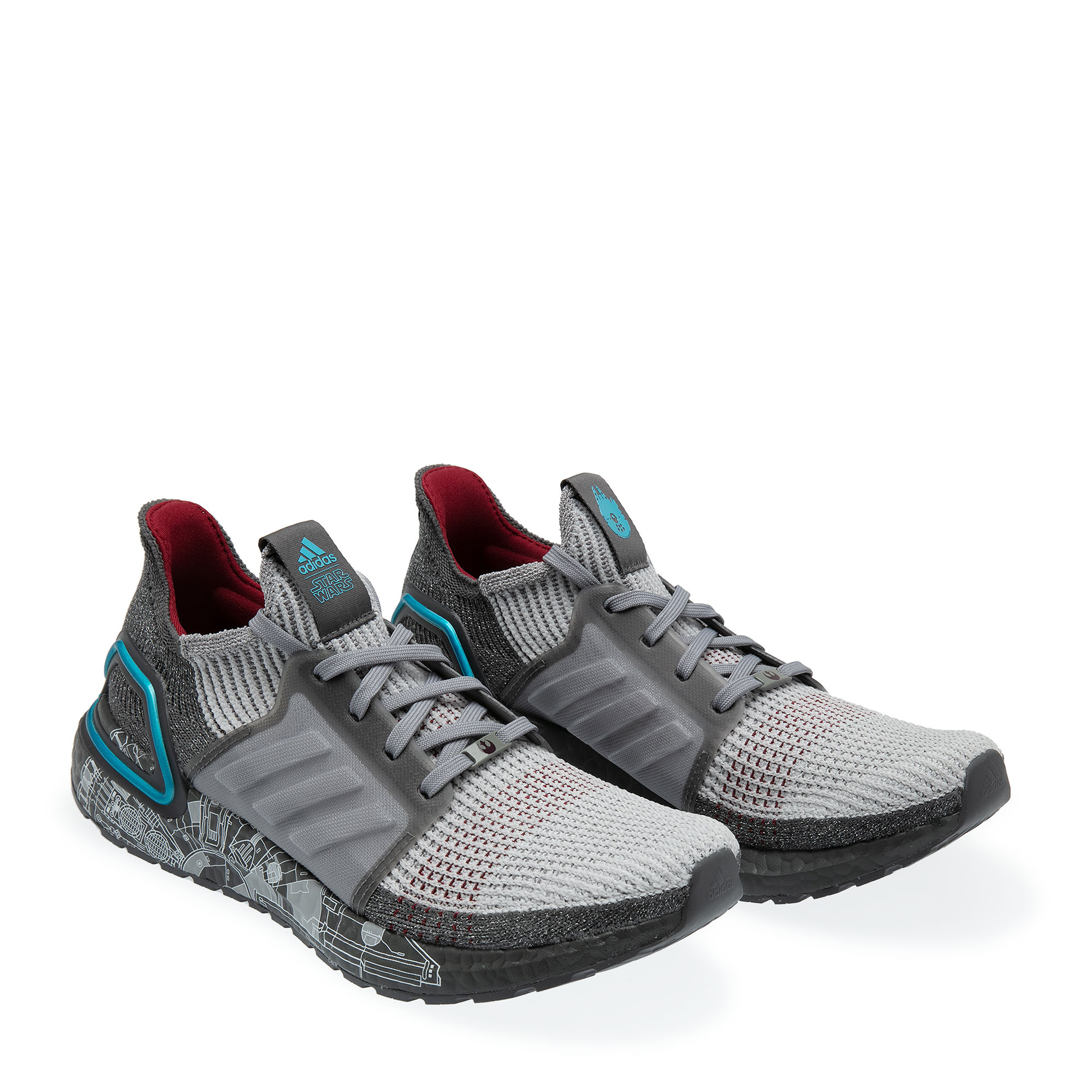 

X Star Wars Ultra Boost 19 Millenium Falcon sneakers, Grey