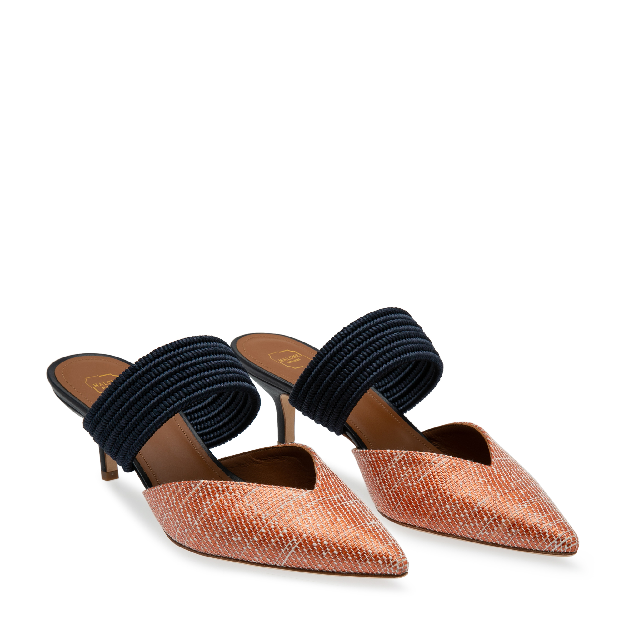 

Maisie Luwolt mules, Orange