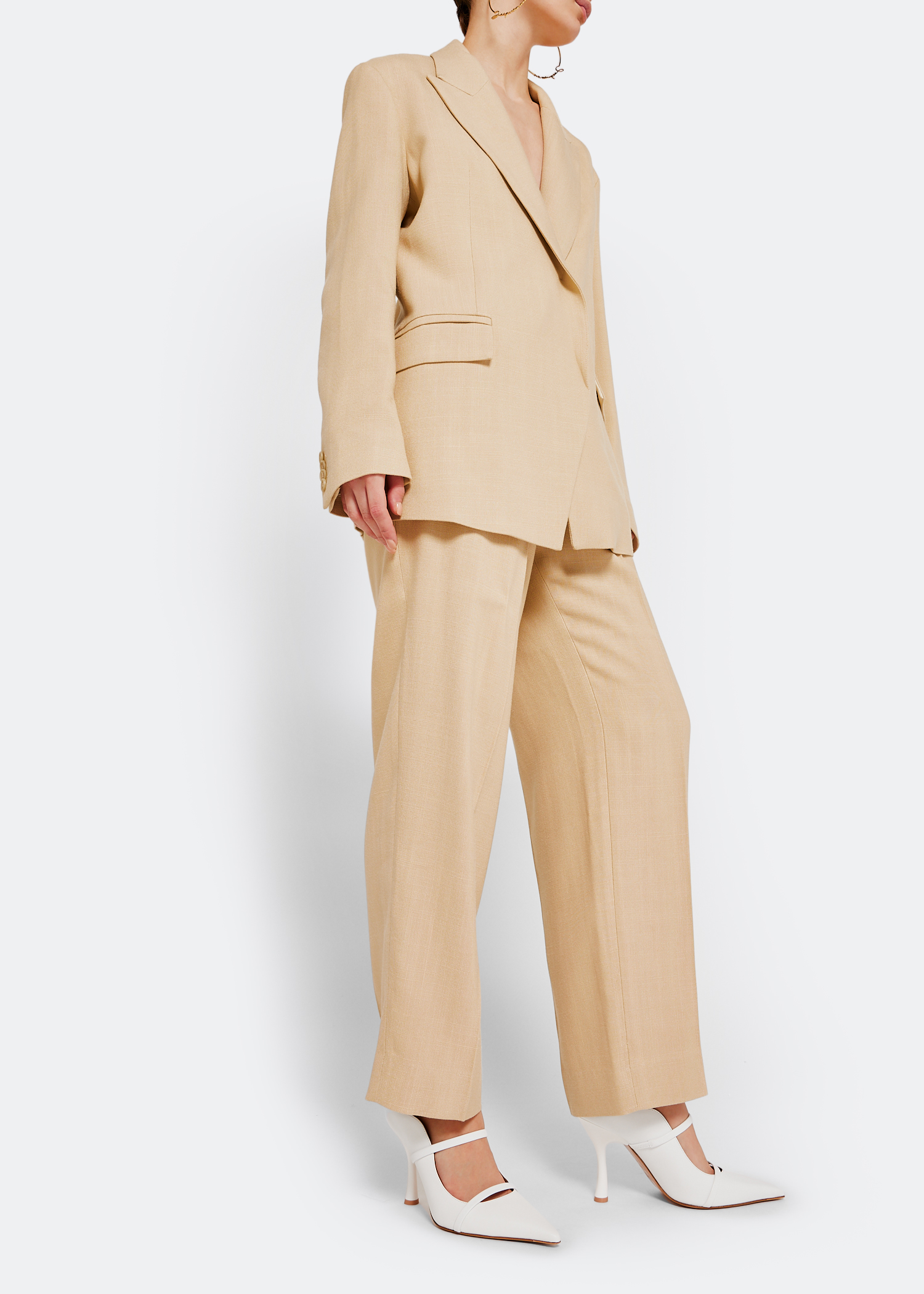 

Mamie 90 mules, White