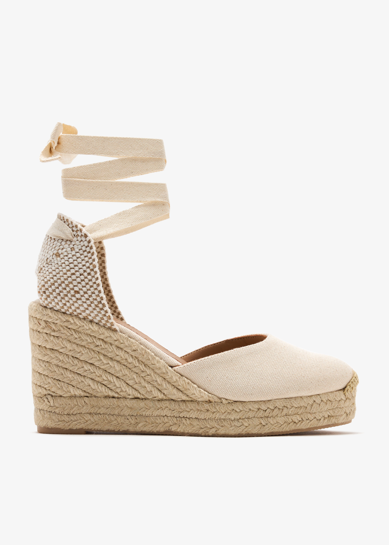 

Maria wedge espadrilles, Beige