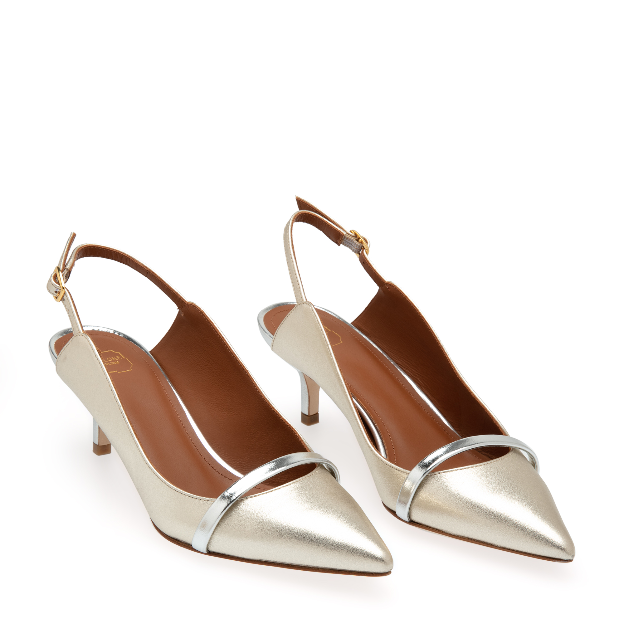 

Marion slingback pumps, Silver