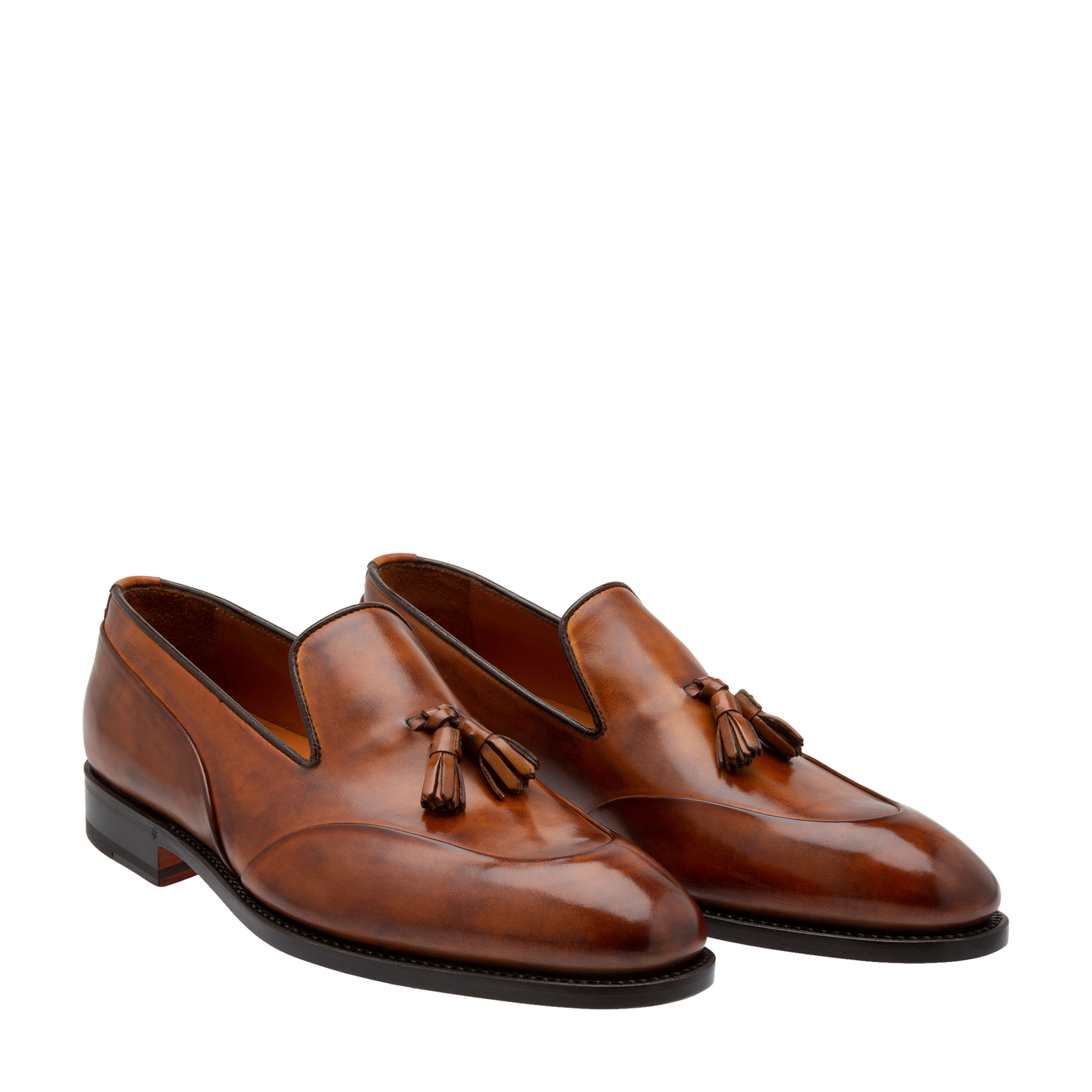 

Tassel-embellished loafers, Brown