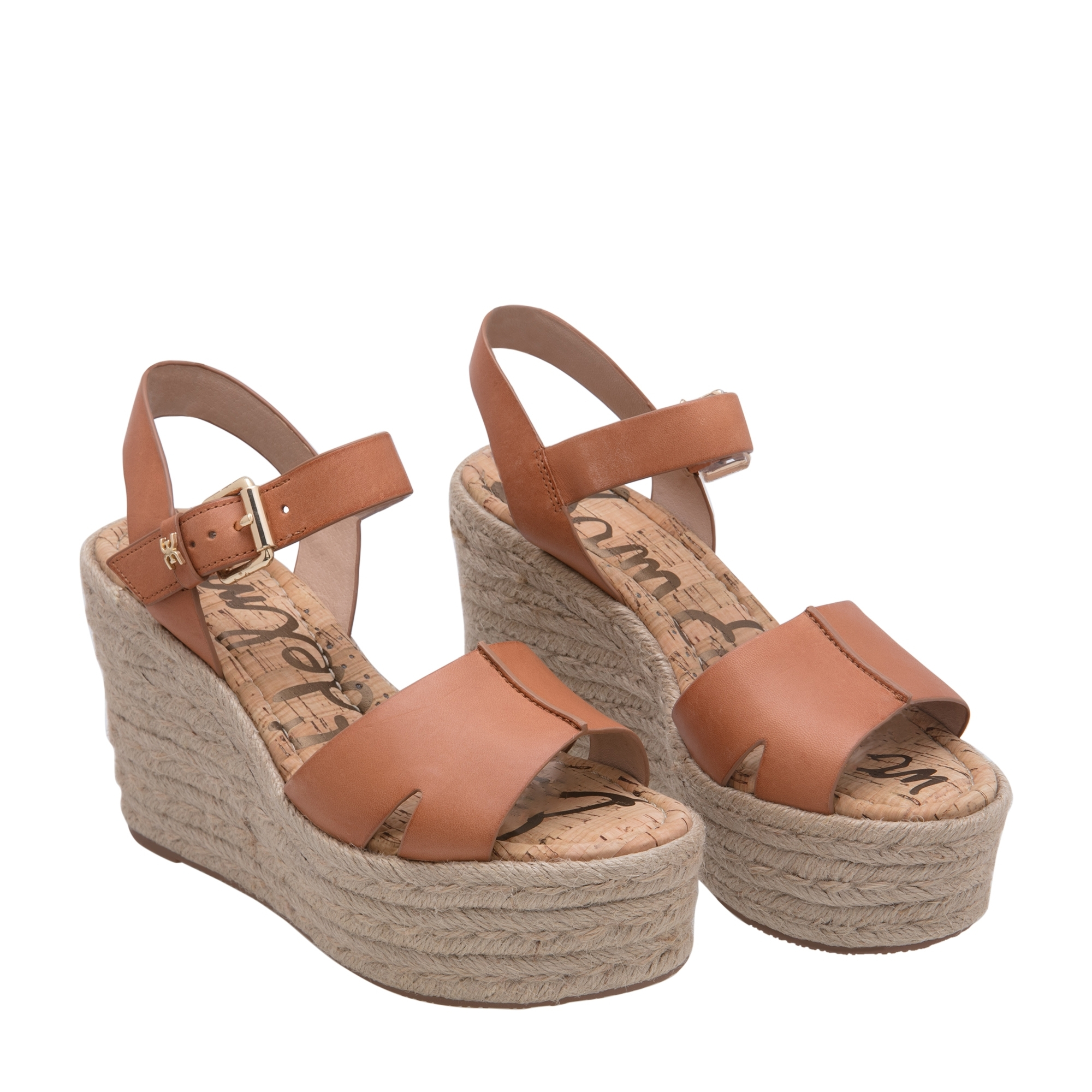 

Maura wedge platform sandals, Brown