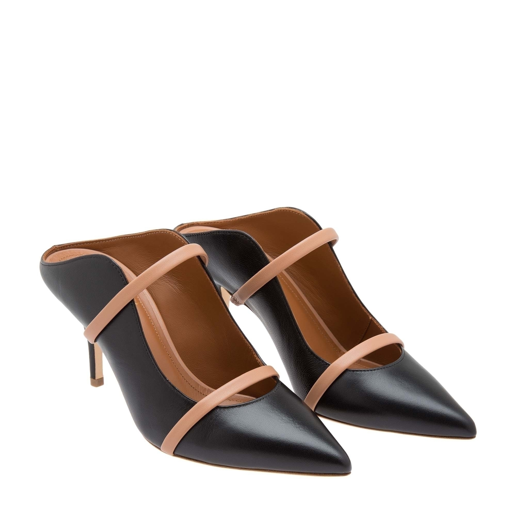

Maureen leather mules, Black