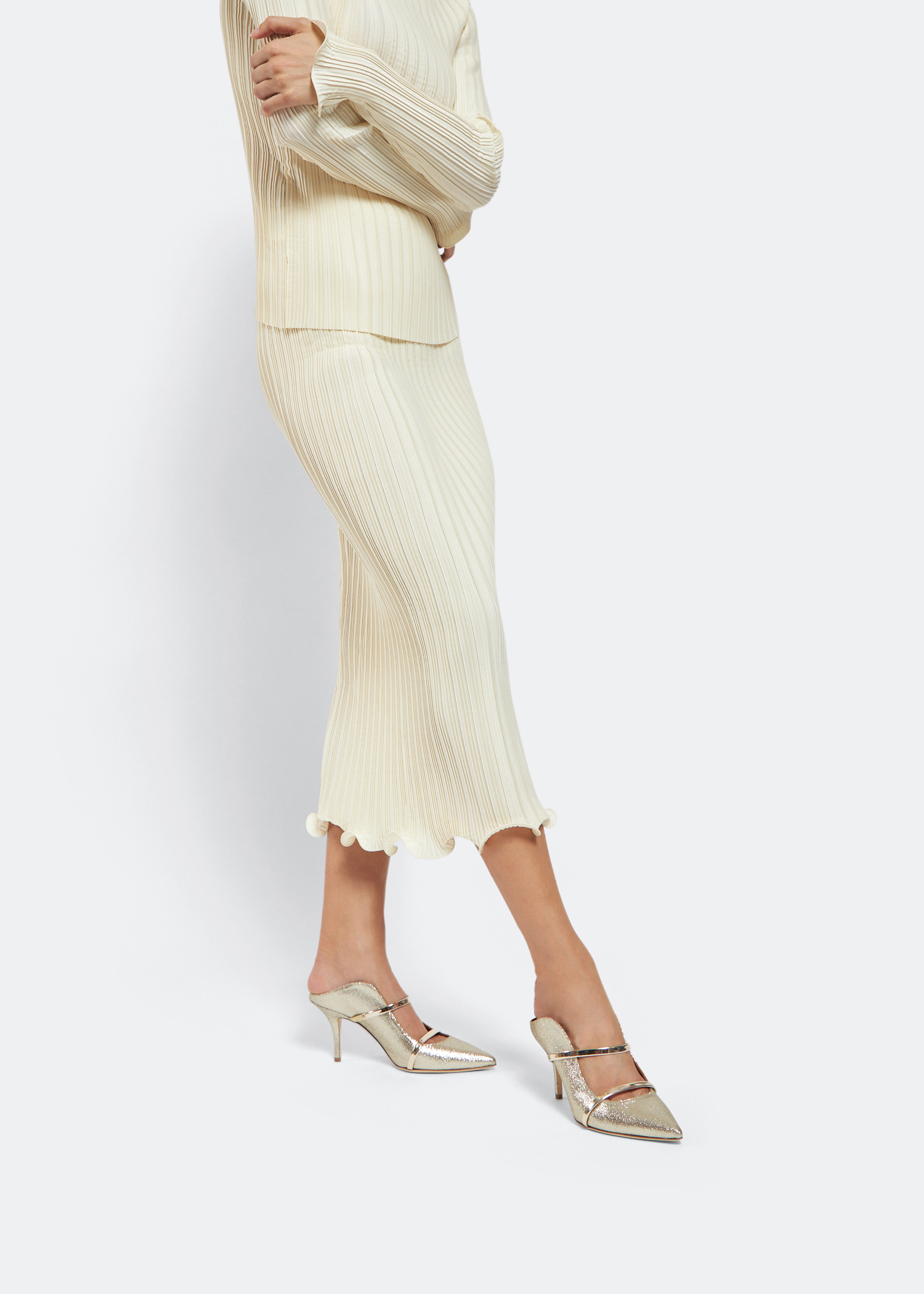 

Maureen mules, Metallic