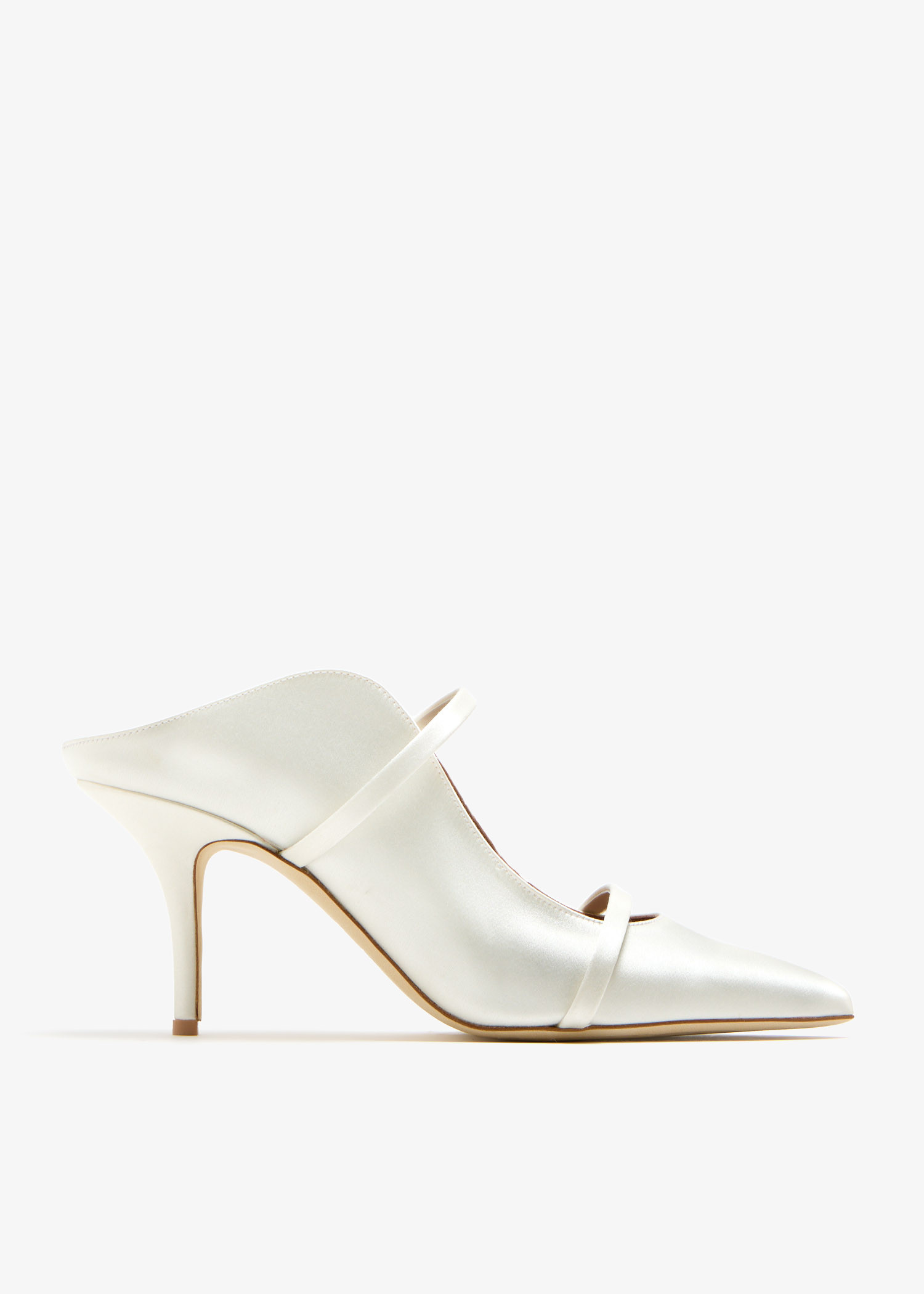 

Maureen 70 mules, White