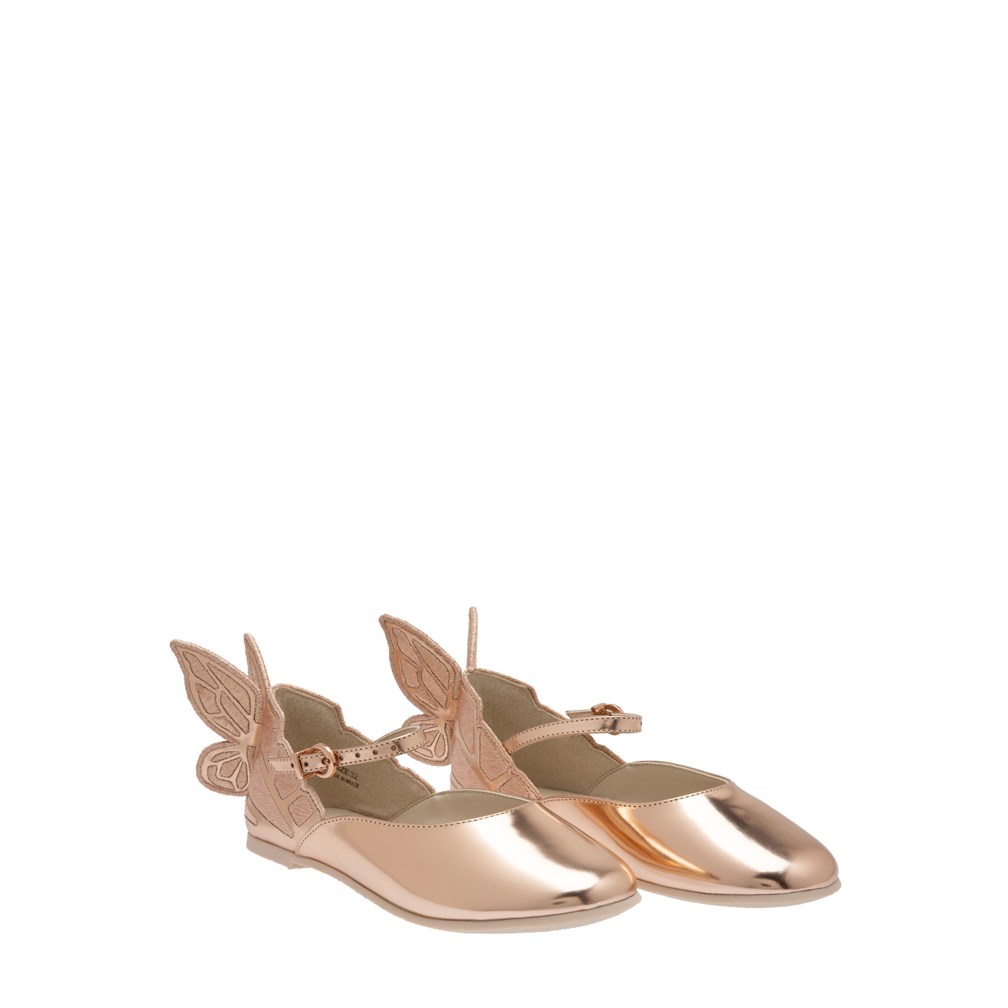 

Chiara Mini ballet flats, Gold