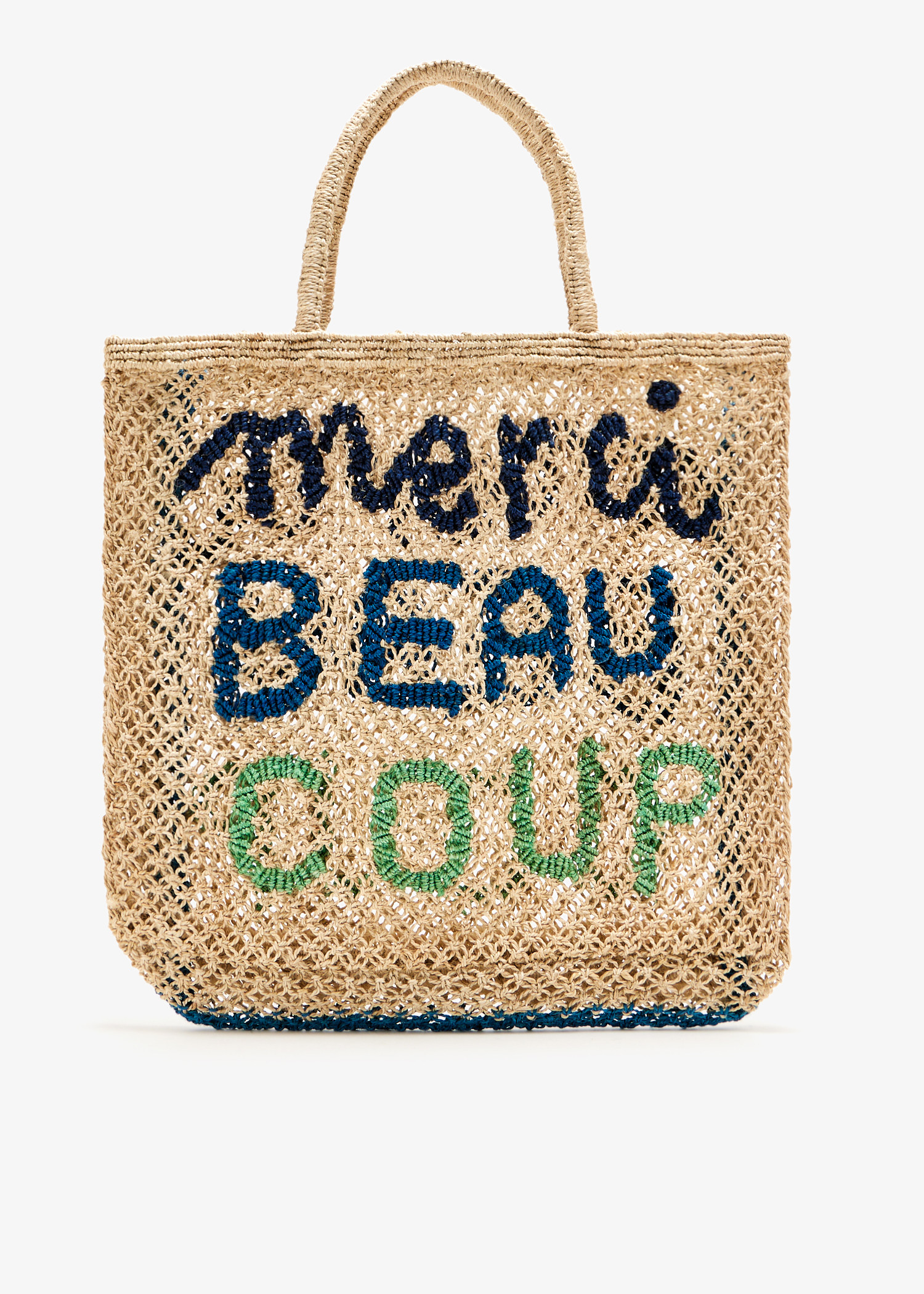 

Merci Beau Coup tote bag, Beige