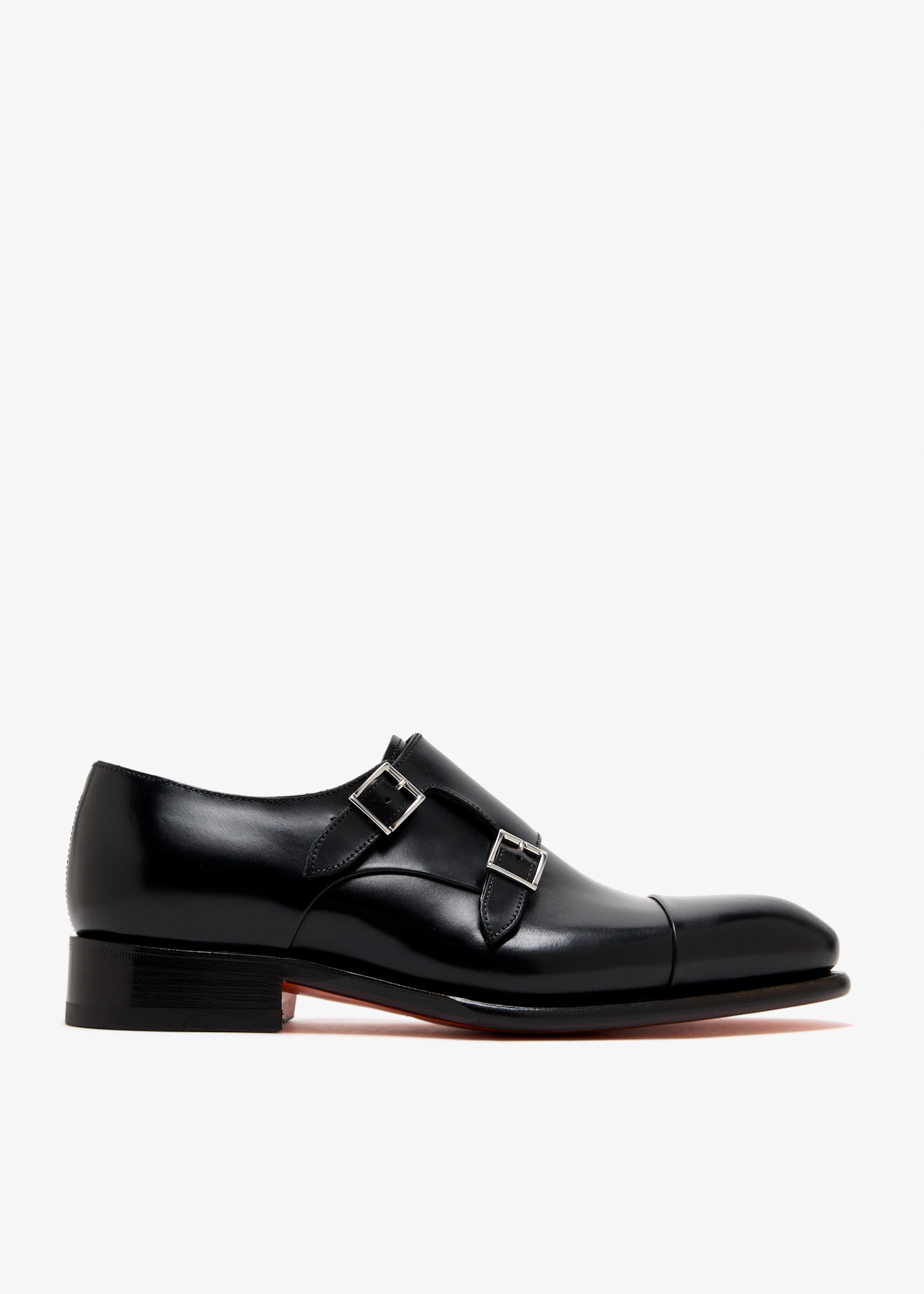 

Ira monk strap shoes, Black