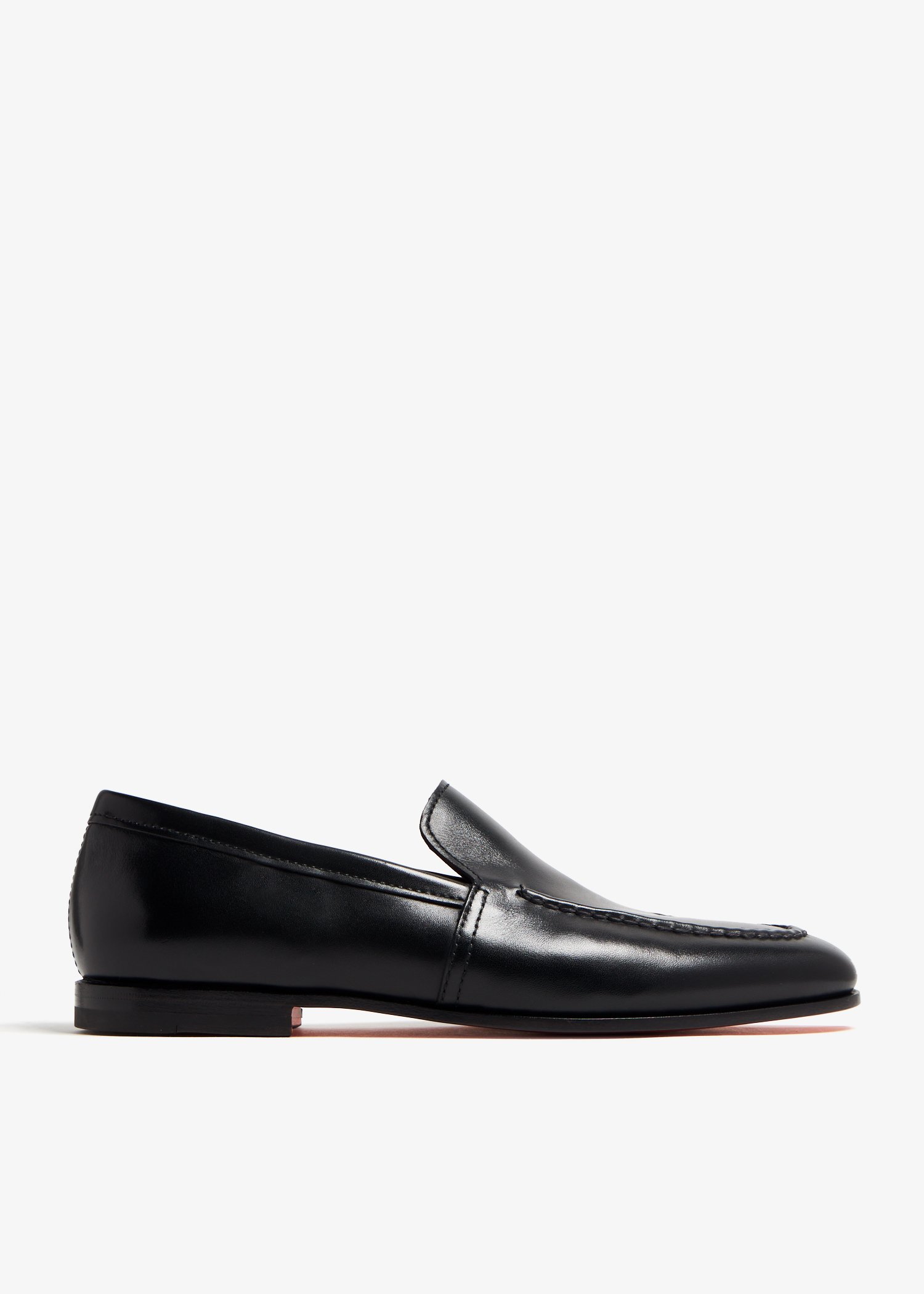 

Leather loafers, Black