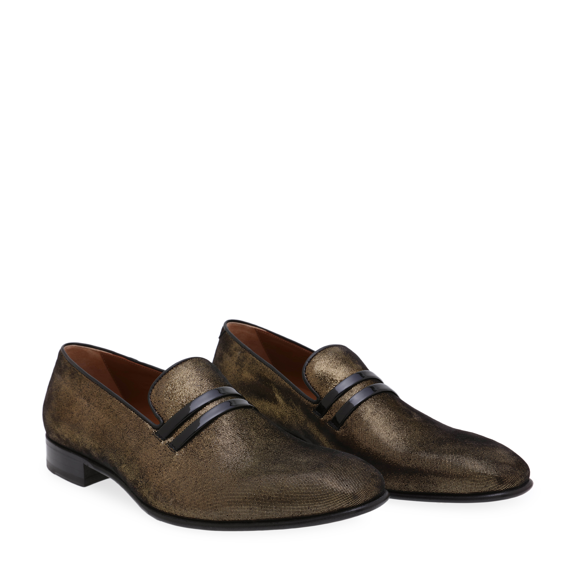 

Miles loafers, Gold