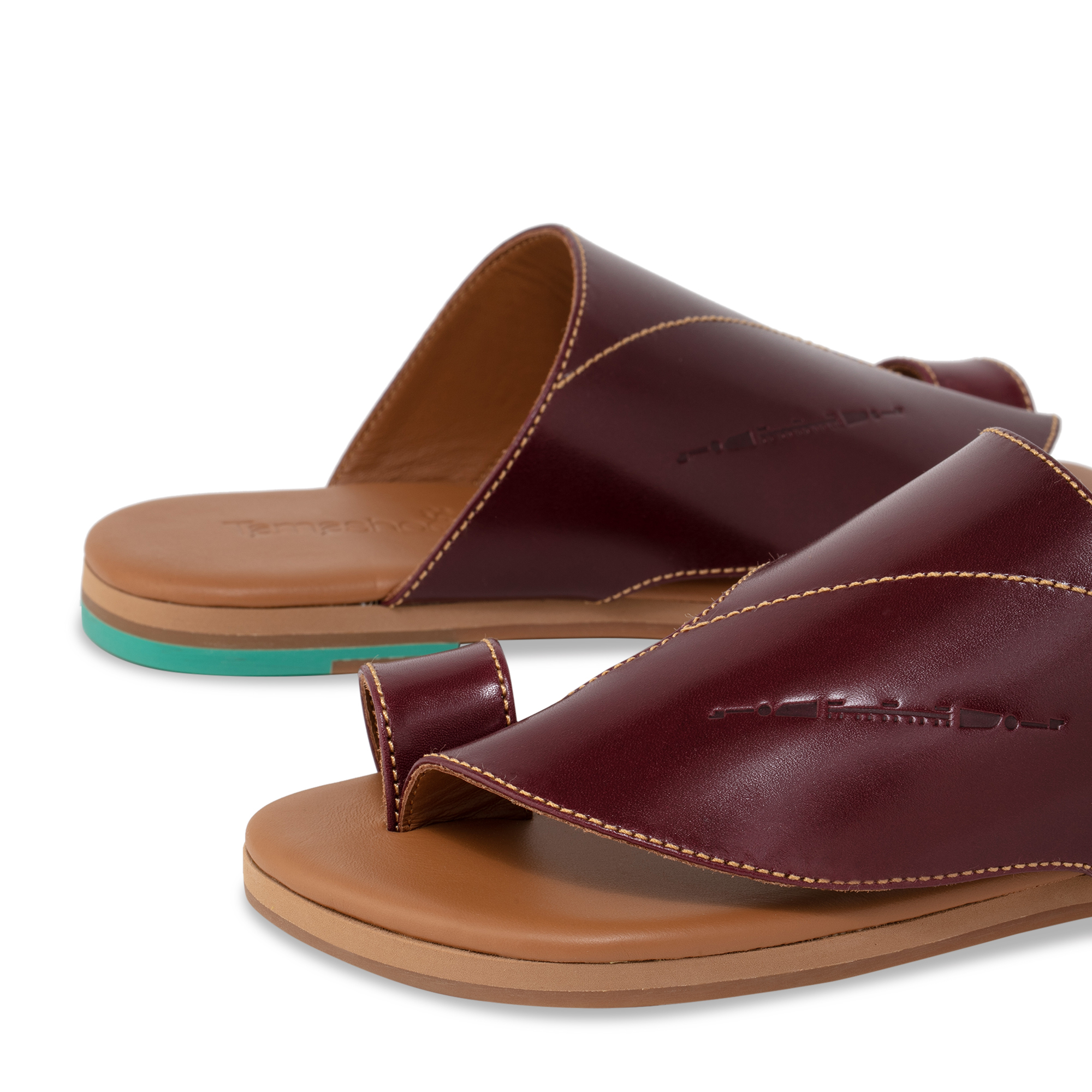 

Jiwan sandals, Burgundy