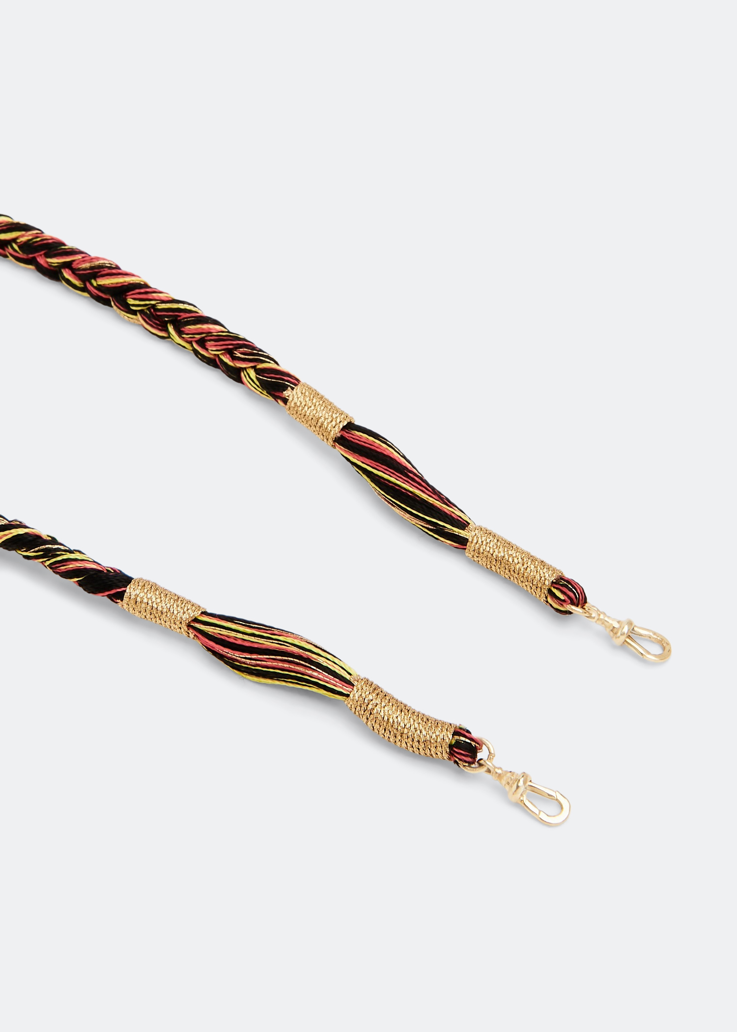 

Rathi Corde black necklace, Multi-coloured
