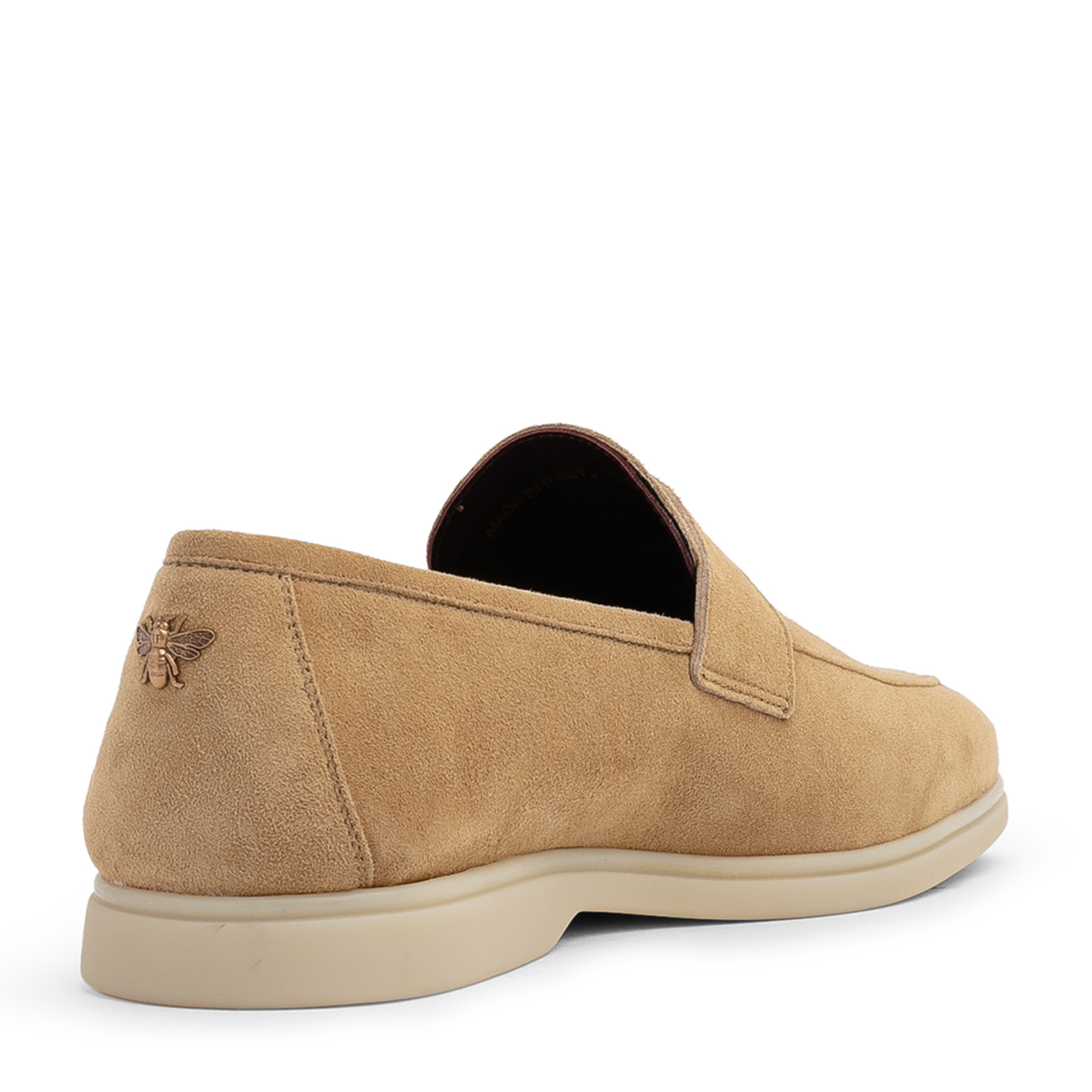 

Suede loafers, Beige
