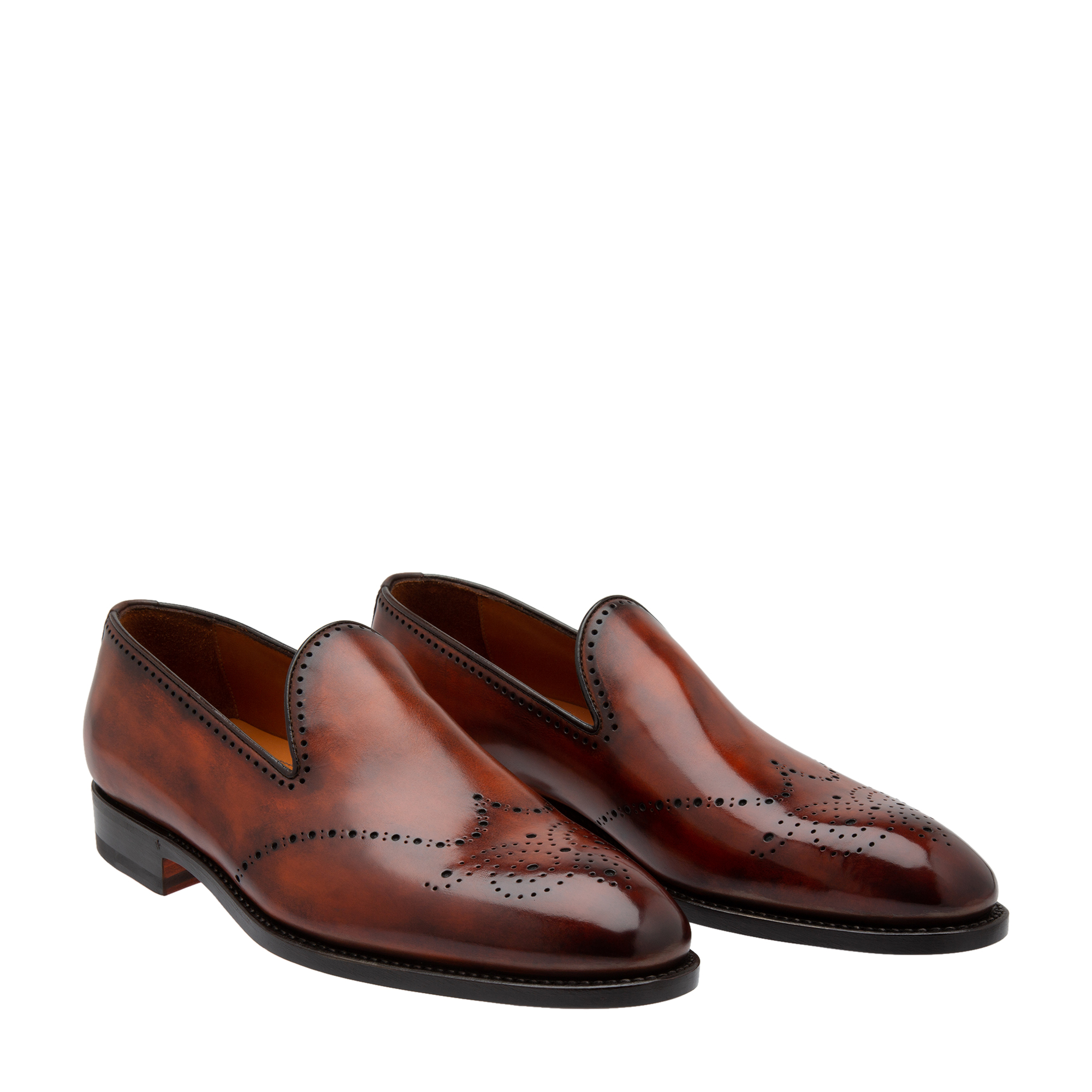 

Leather loafers, Brown