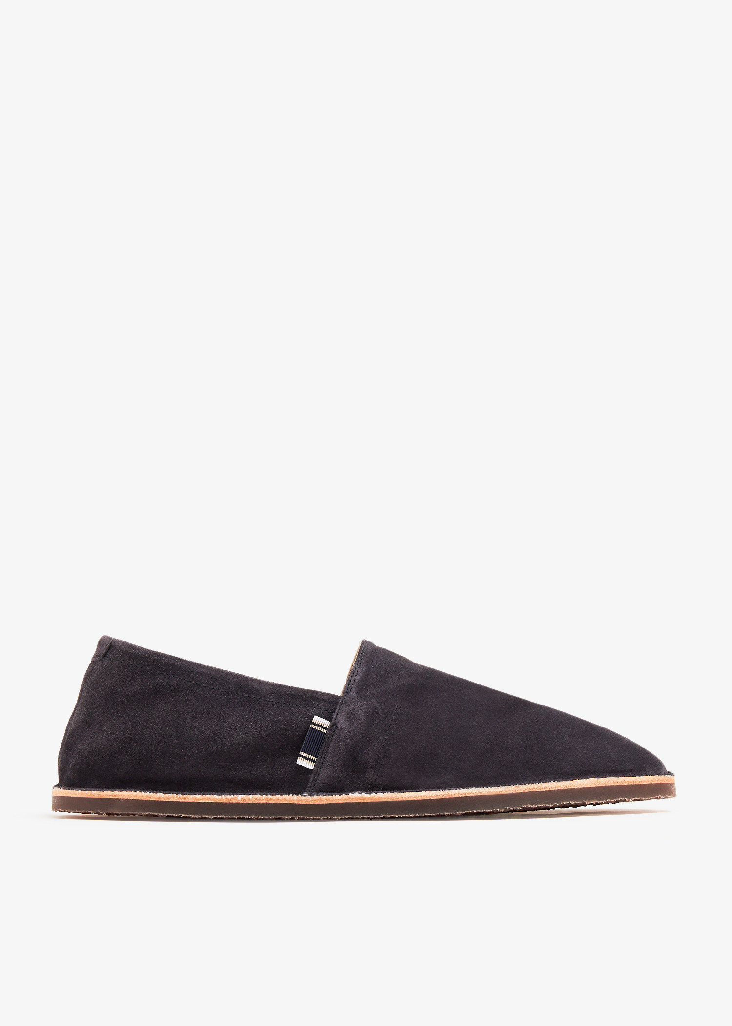 

Suede slip-on shoes, Blue
