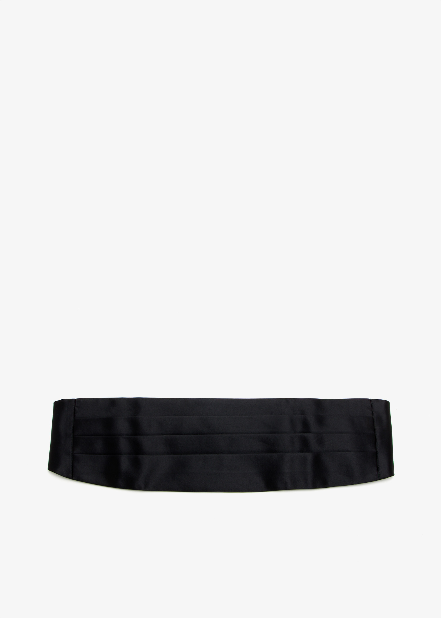 

Satin cummerbund, Black