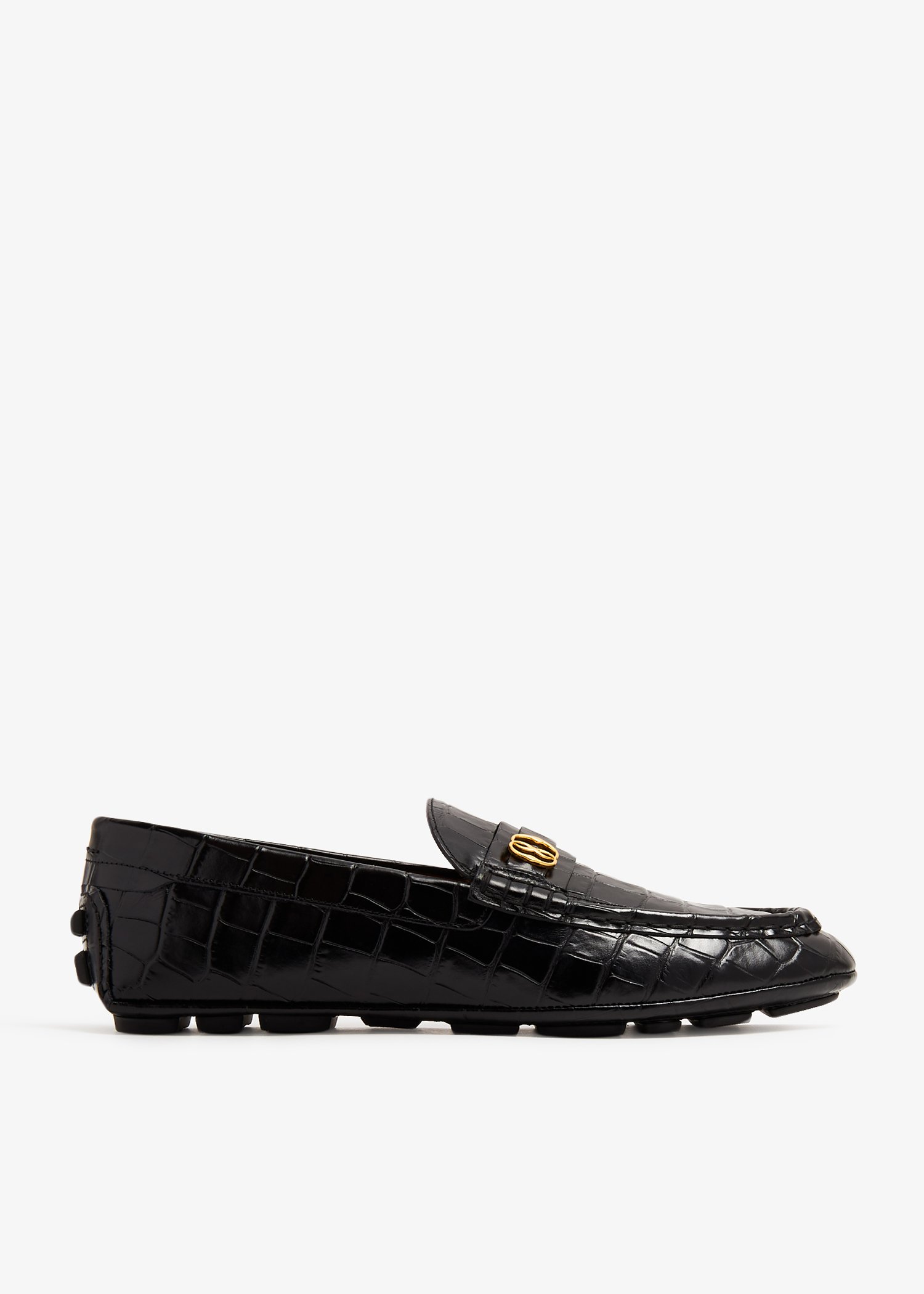 

Keeper driving loafers, Black