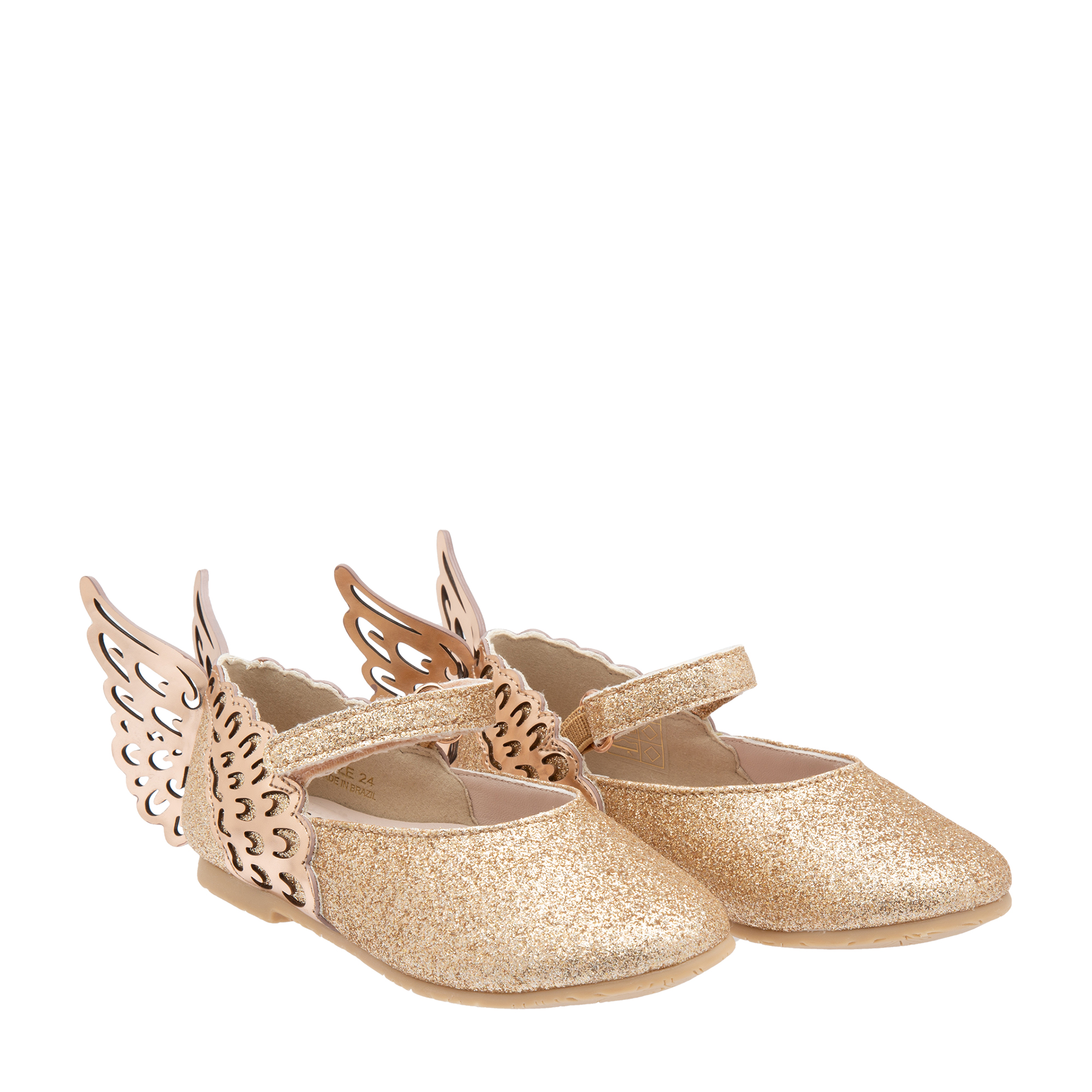 

Evangeline ballet flats, Gold