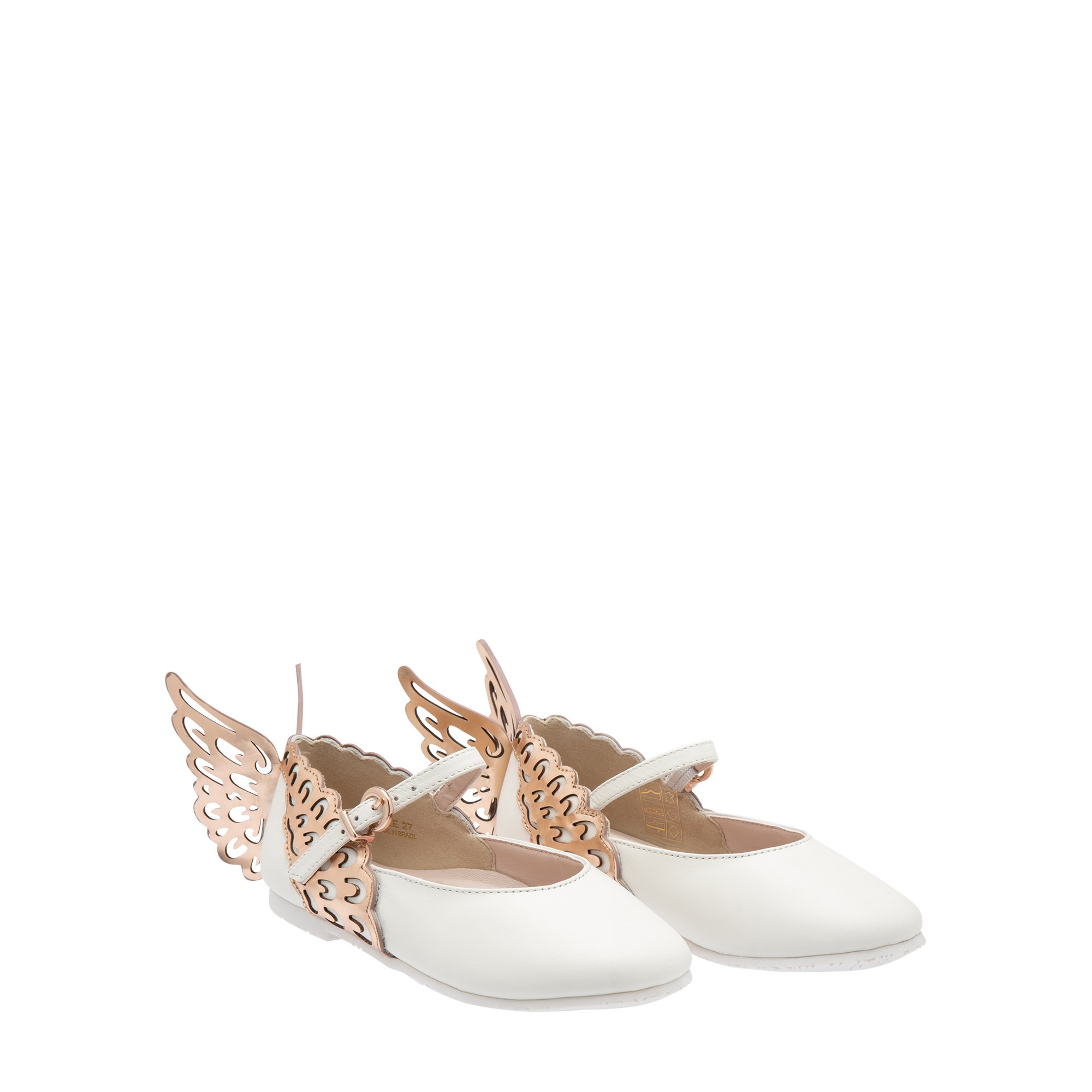 

Evangeline ballet flats, White